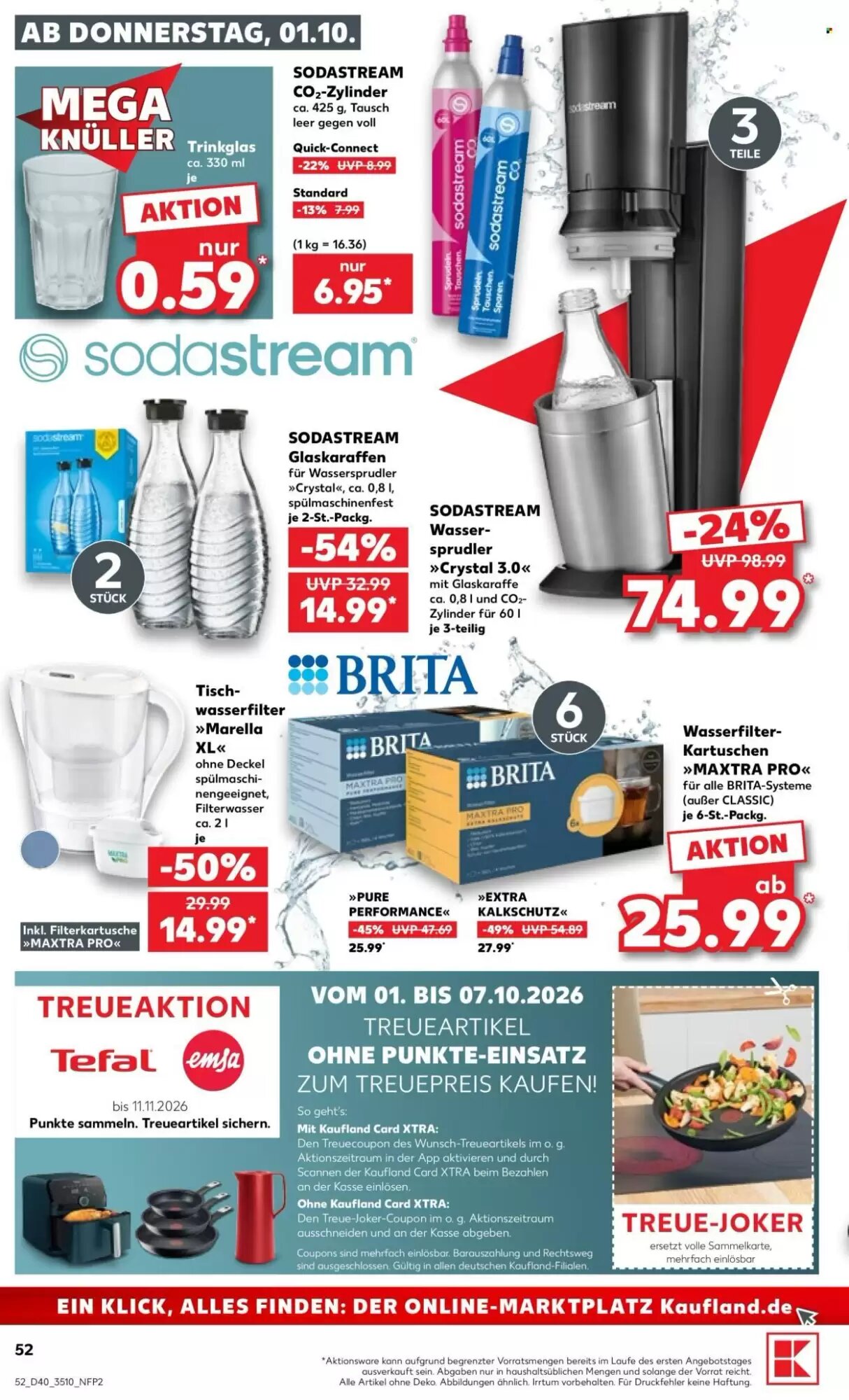 Kaufland Prospekt (ab 01.10.2026) zum Blättern - Seite 52