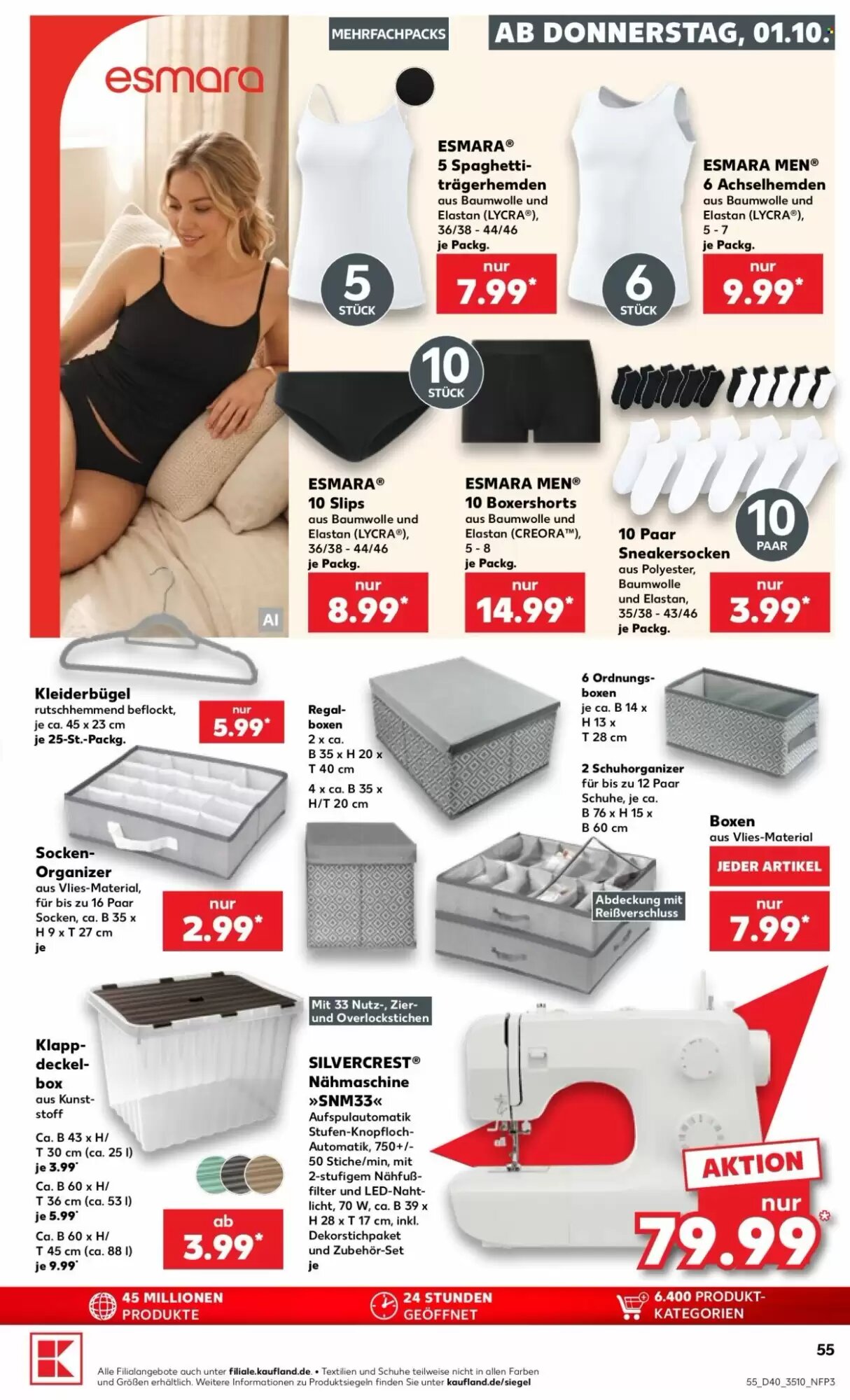 Kaufland Prospekt (ab 01.10.2026) zum Blättern - Seite 55