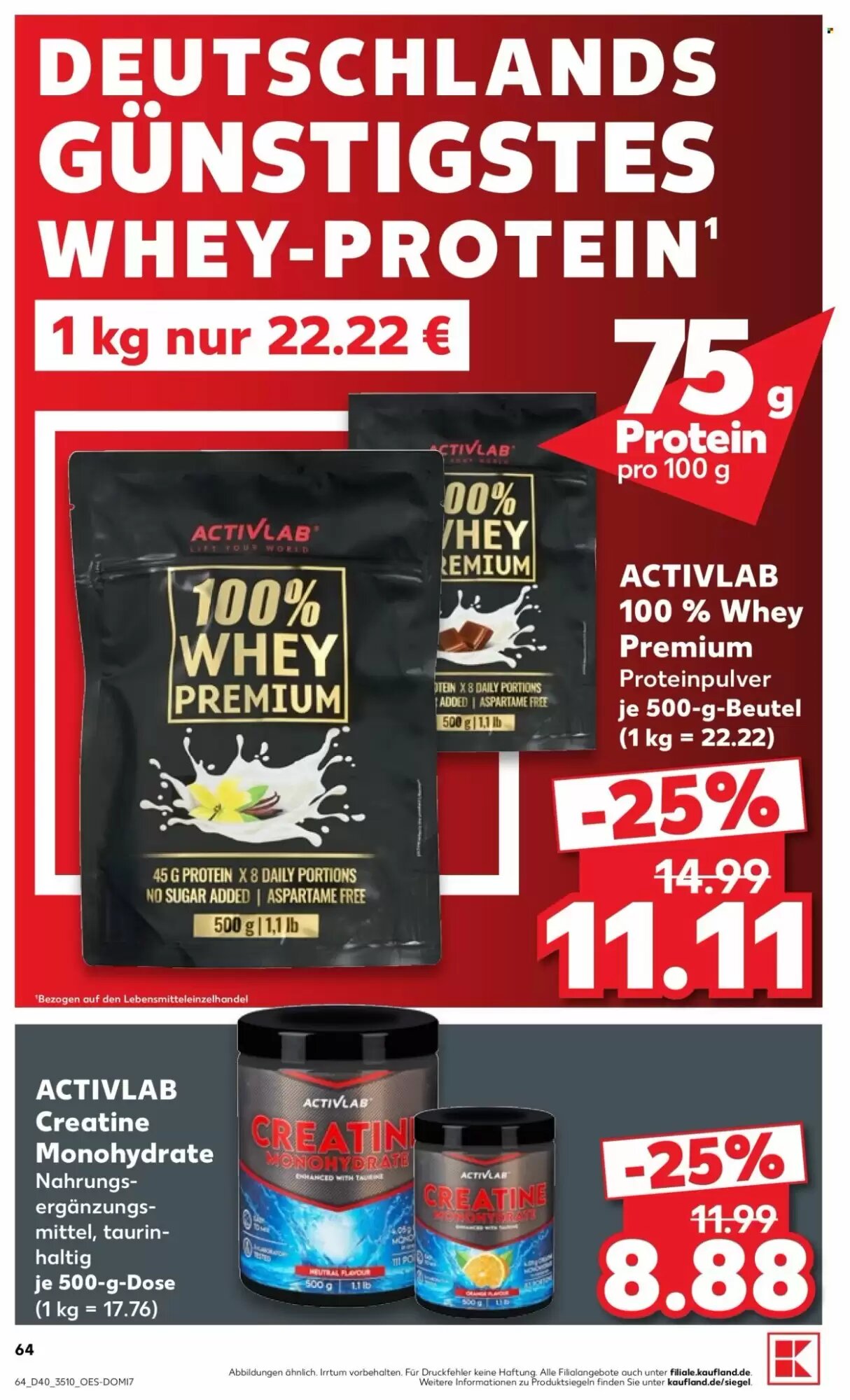 Kaufland Prospekt (ab 01.10.2026) zum Blättern - Seite 64