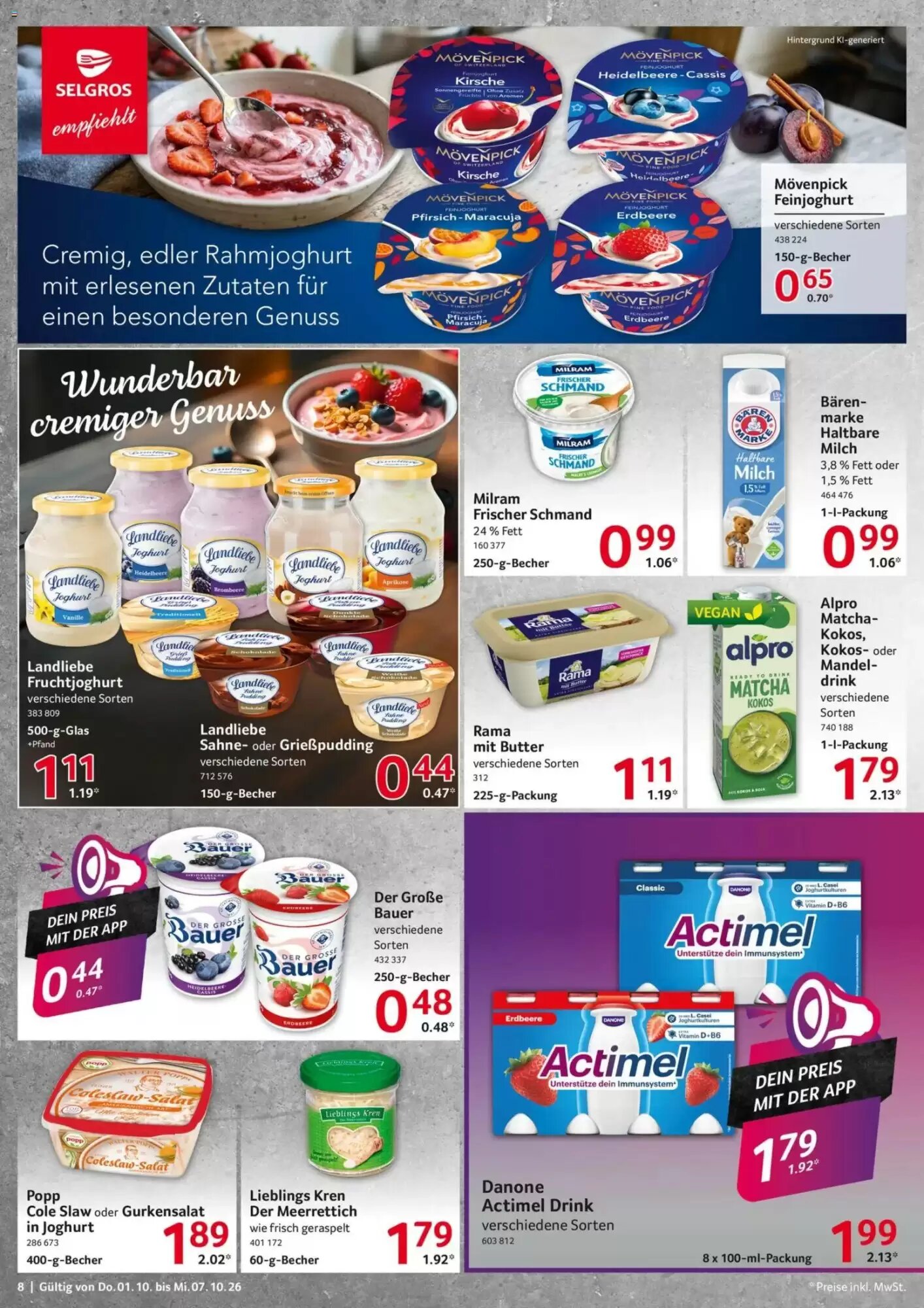 Selgros Prospekt (ab 01.10.2026) zum Blättern - Seite 8