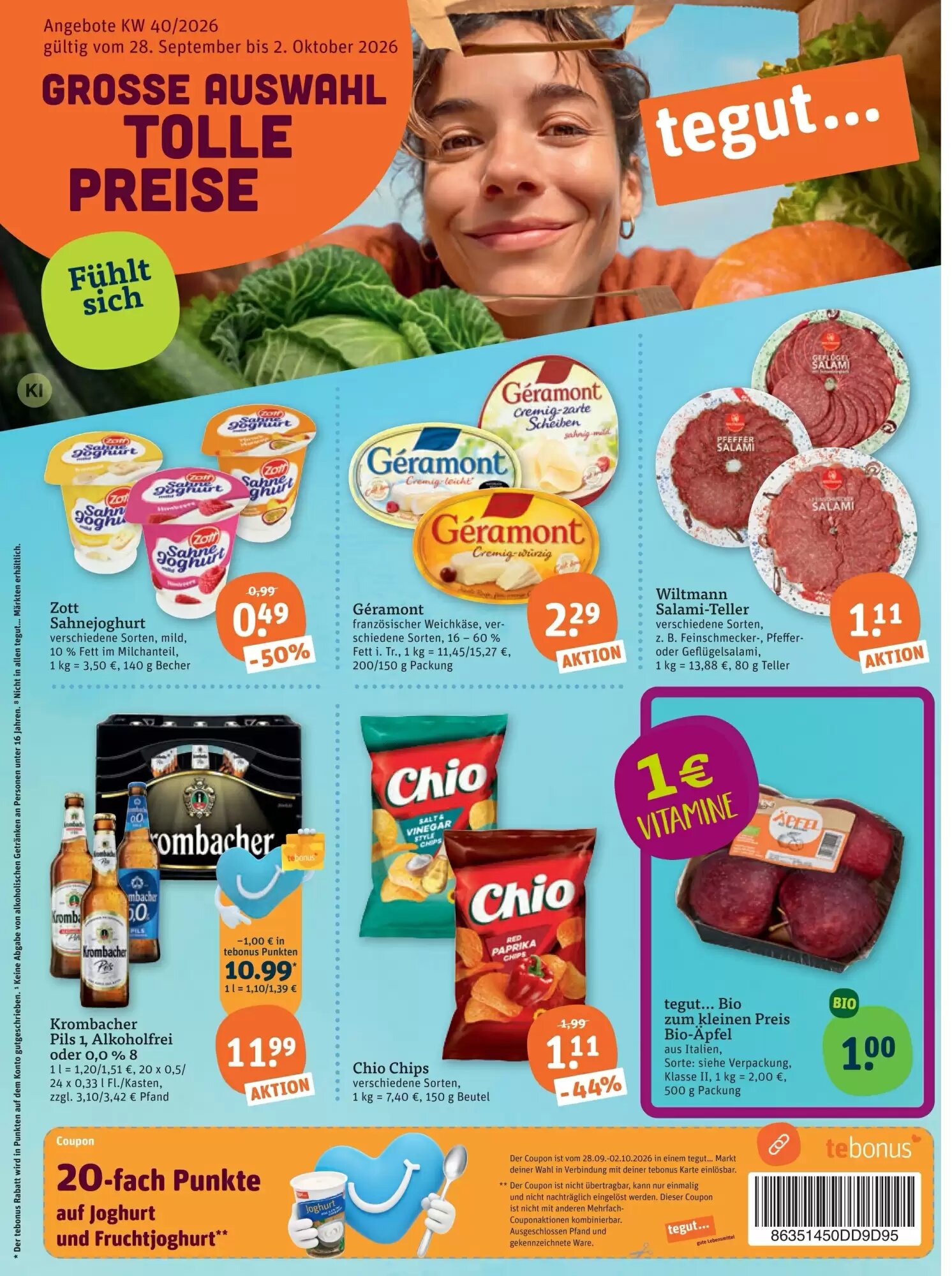 tegut Prospekt (ab 01.10.2026) zum Blättern - Seite 3