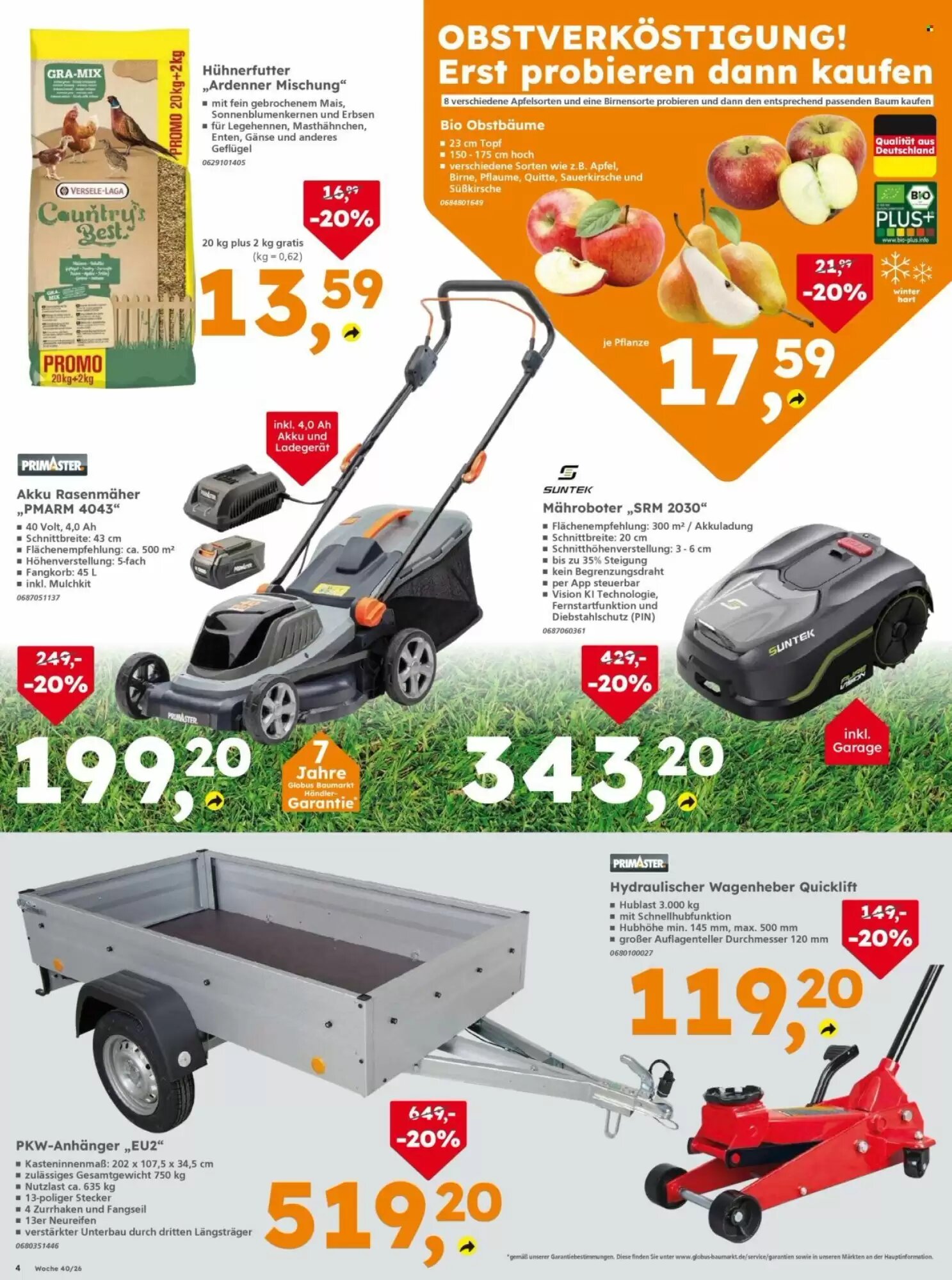 Globus Baumarkt Prospekt (ab 01.10.2026) zum Blättern - Seite 4