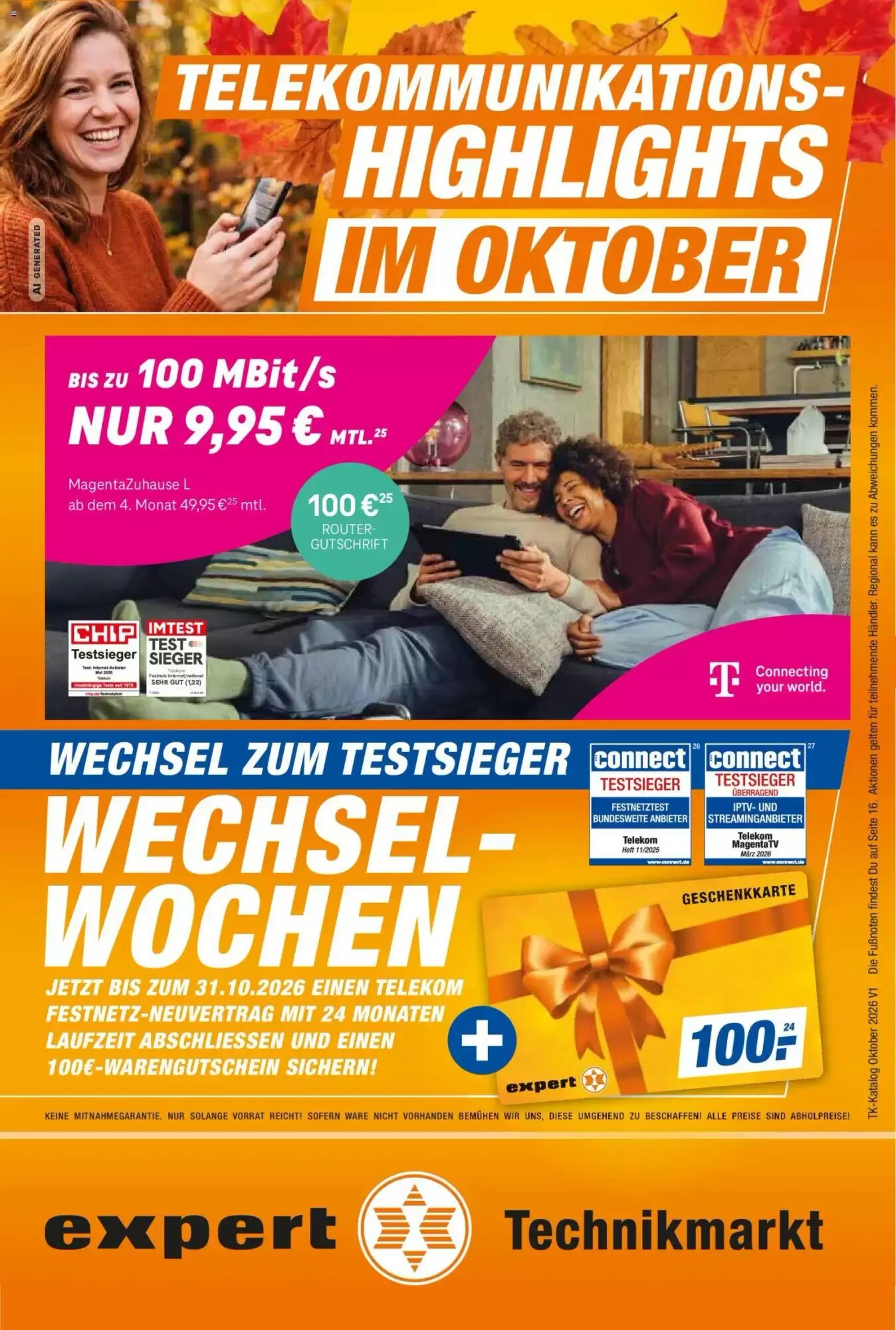 Expert Prospekt (ab 01.10.2026) zum Blättern - Seite 1