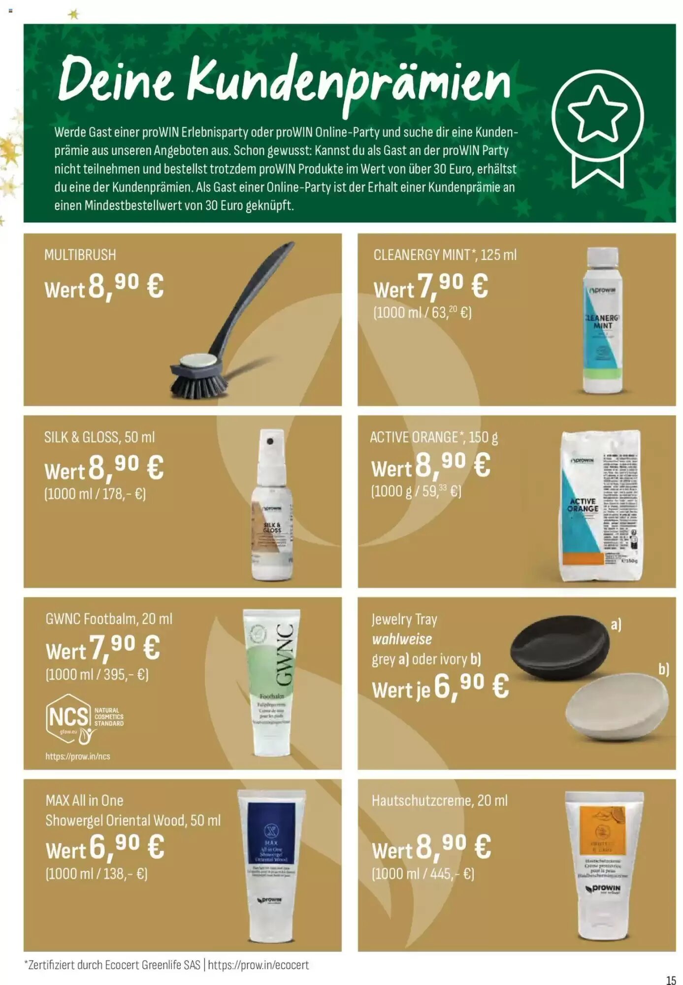 Prowin Prospekt (ab 01.10.2026) zum Blättern - Seite 15
