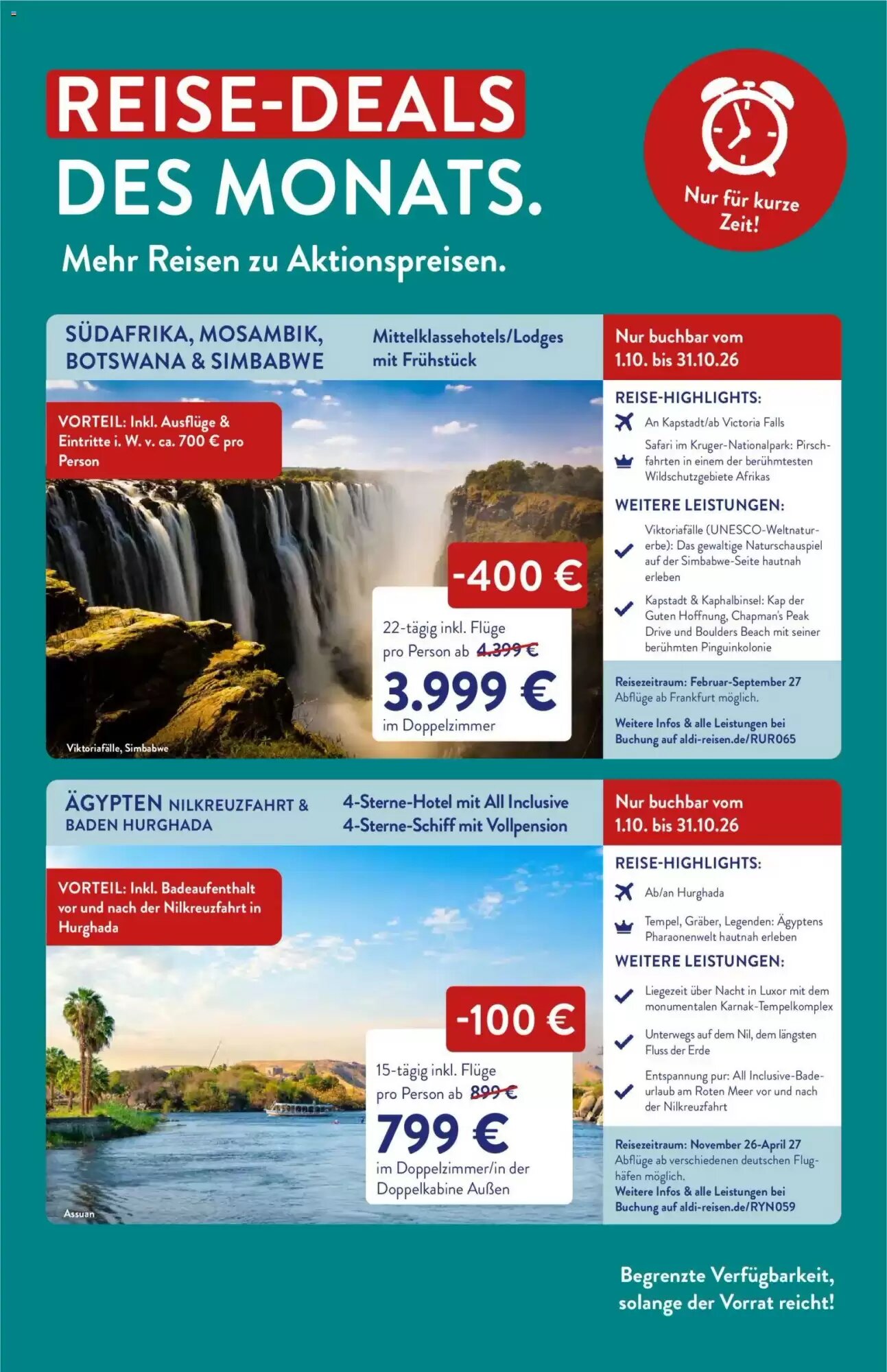 ALDI Nord Reisen Prospekt (ab 01.10.2026) zum Blättern - Seite 3