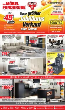 Möbelfundgrube Prospekt (ab 01.10.2026) zum Blättern