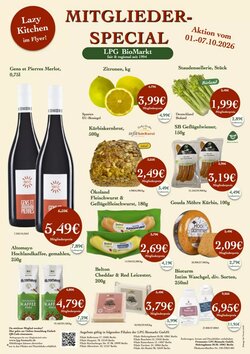 LPG Biomarkt Prospekt (ab 01.10.2026) zum Blättern