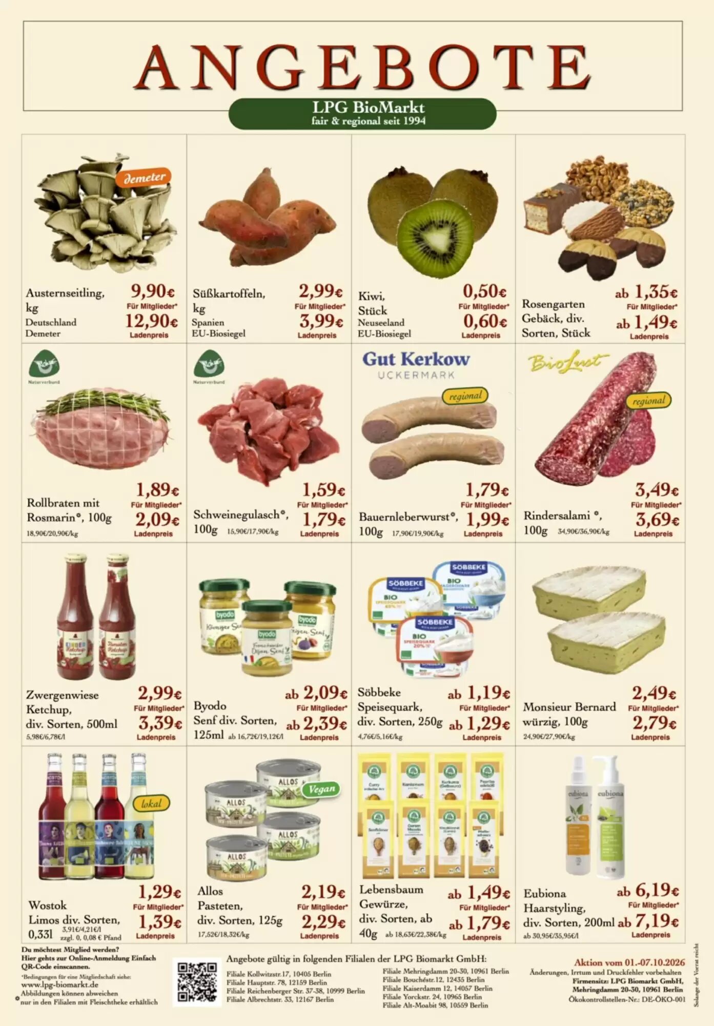LPG Biomarkt Prospekt (ab 01.10.2026) zum Blättern - Seite 2