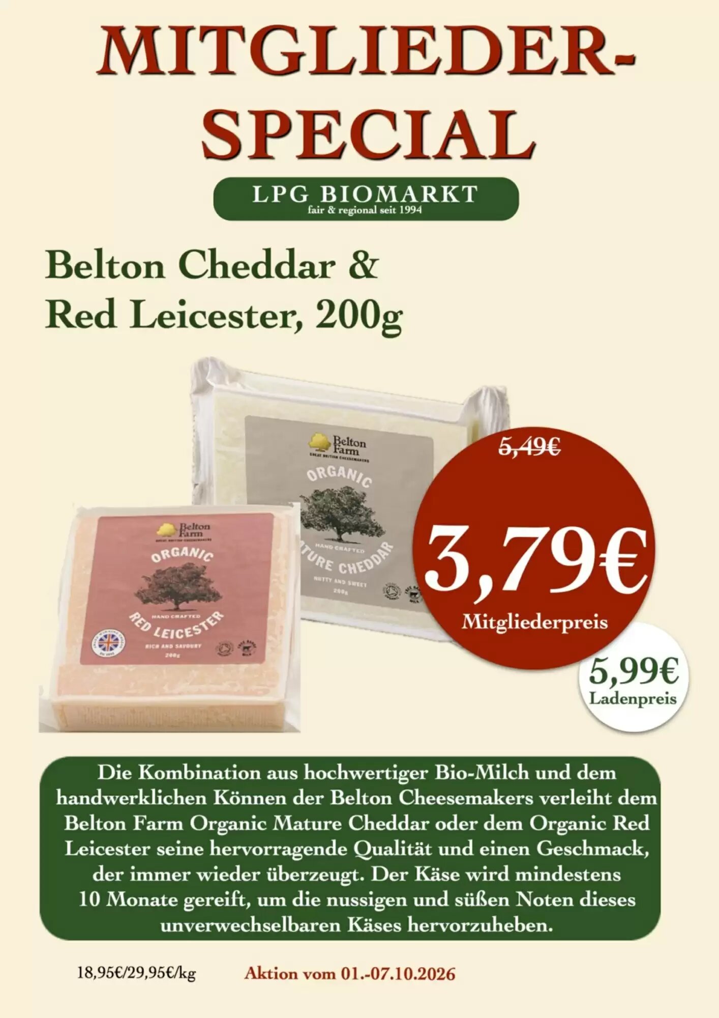 LPG Biomarkt Prospekt (ab 01.10.2026) zum Blättern - Seite 7