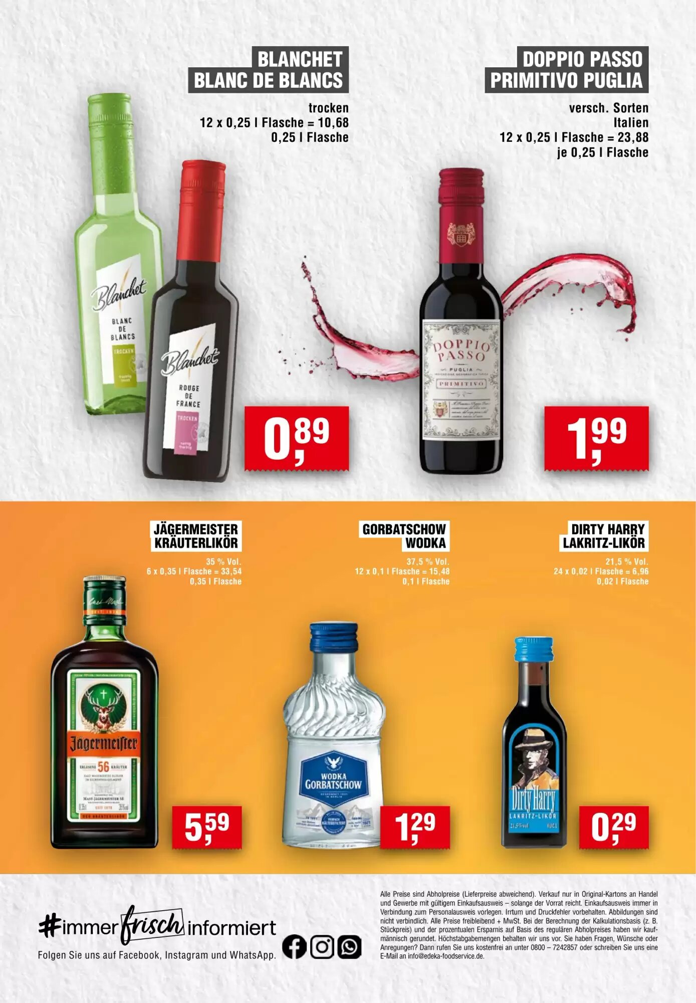 EDEKA Foodservice Prospekt (ab 01.10.2026) zum Blättern - Seite 8