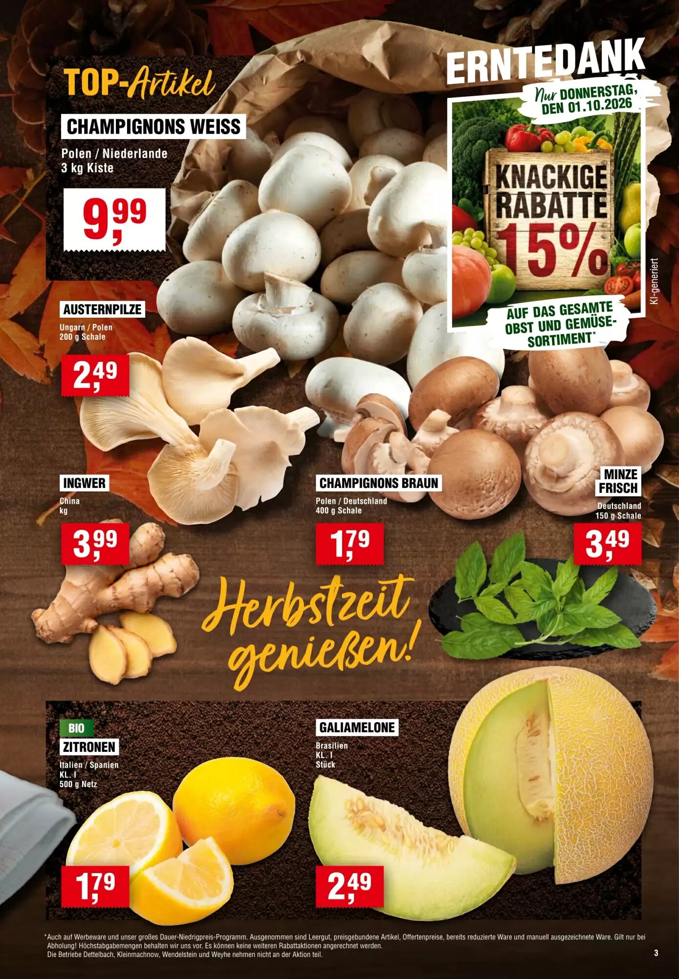 EDEKA Foodservice Prospekt (ab 01.10.2026) zum Blättern - Seite 3