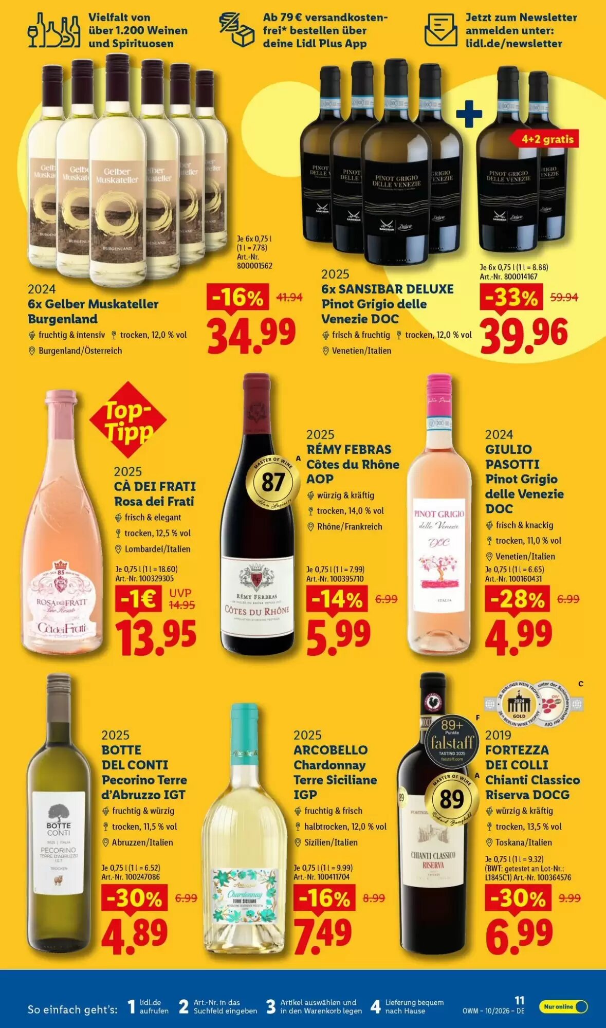 Lidl Prospekt (ab 01.10.2026) zum Blättern - Seite 11