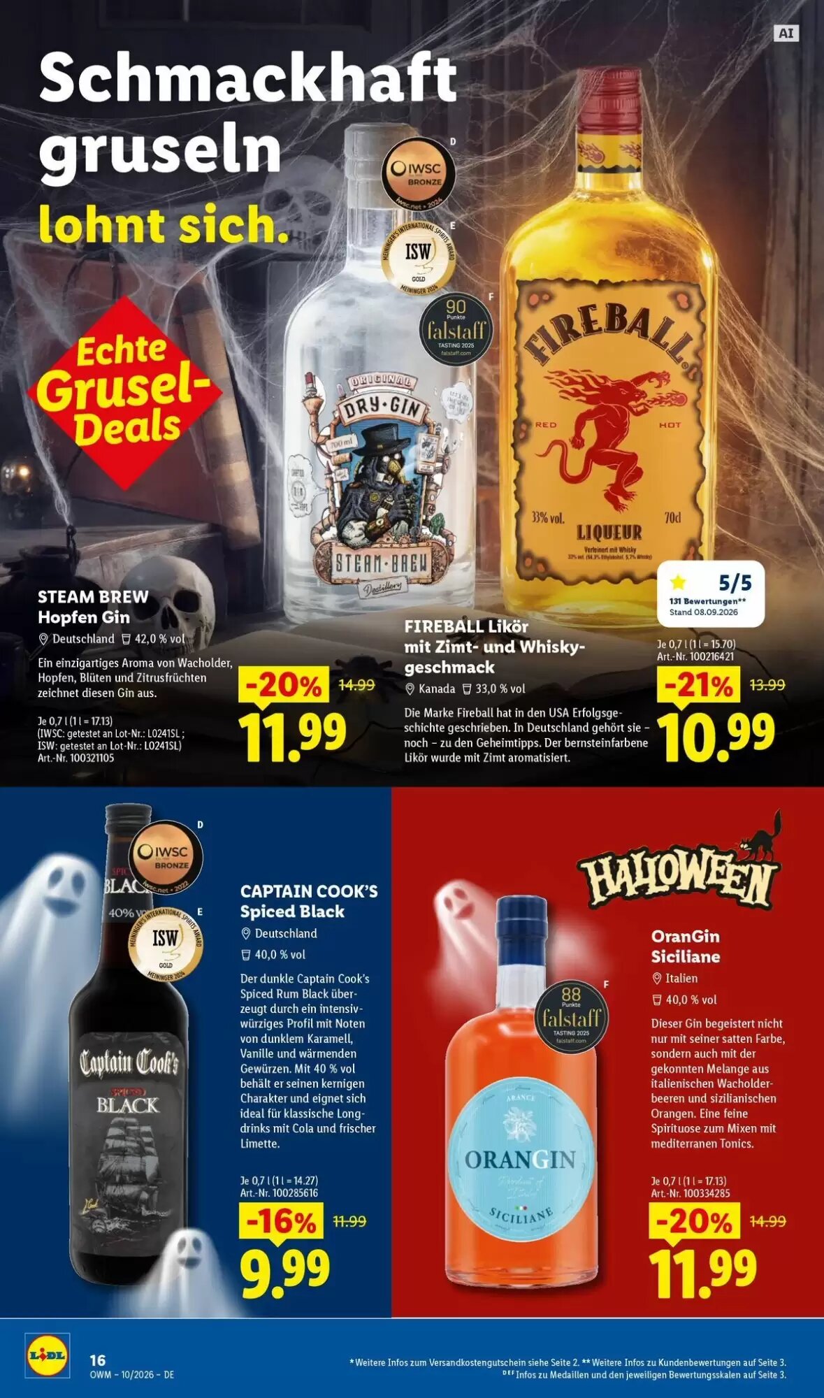 Lidl Prospekt (ab 01.10.2026) zum Blättern - Seite 16