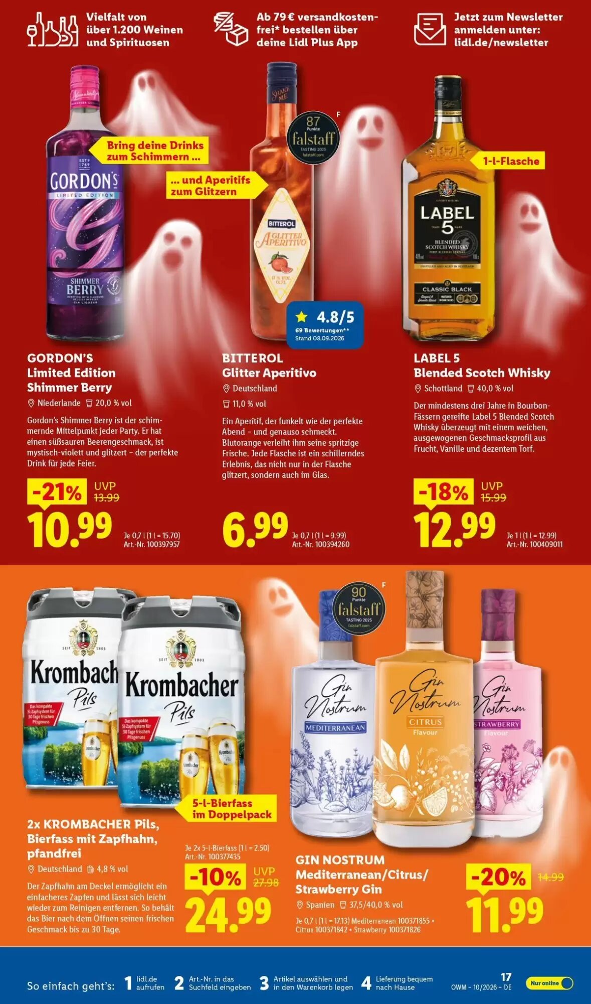 Lidl Prospekt (ab 01.10.2026) zum Blättern - Seite 17