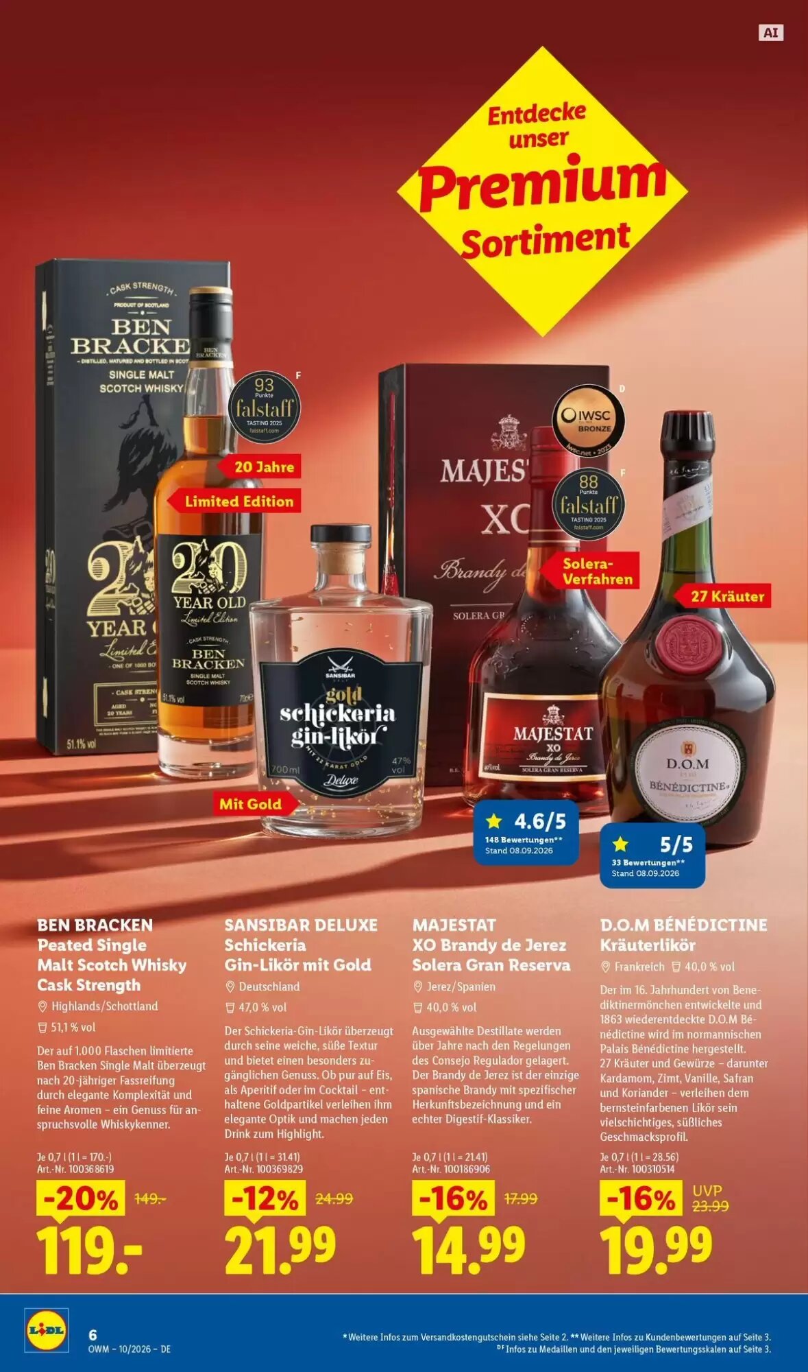 Lidl Prospekt (ab 01.10.2026) zum Blättern - Seite 6