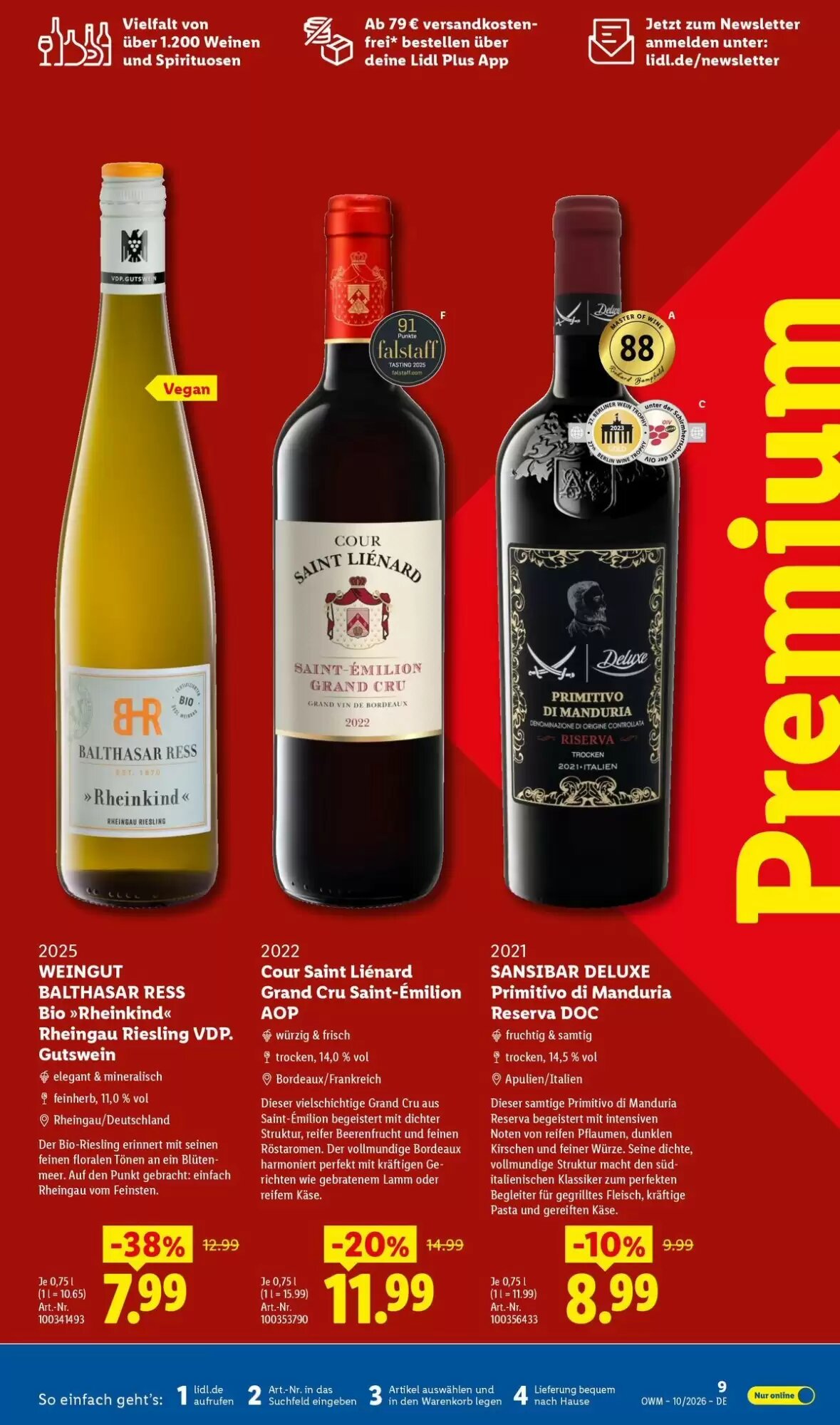 Lidl Prospekt (ab 01.10.2026) zum Blättern - Seite 9