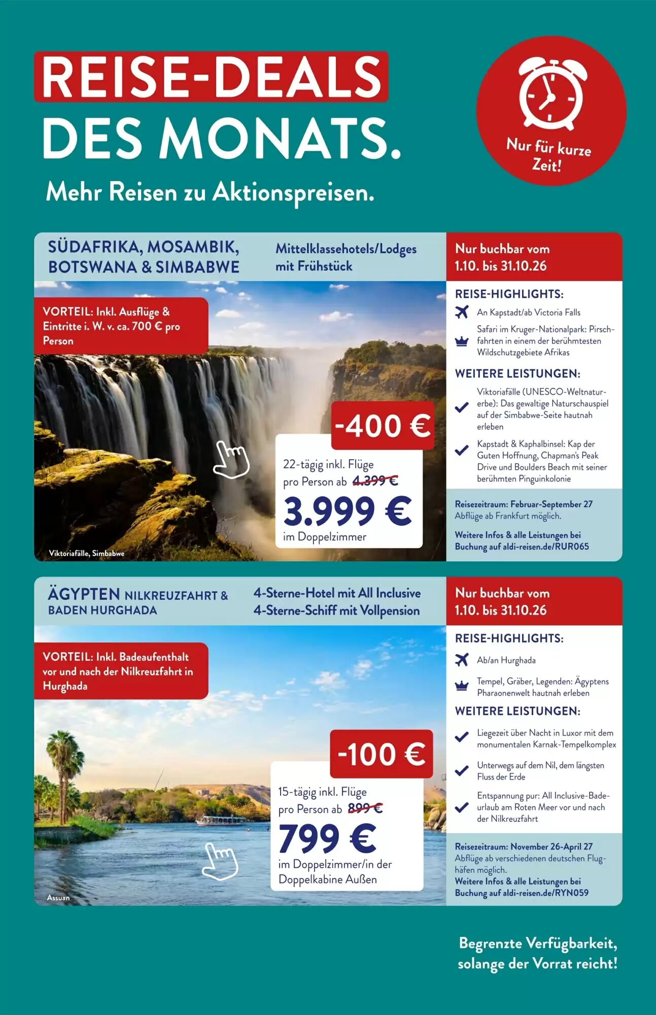 Aldi Süd Reisen Prospekt (ab 01.10.2026) zum Blättern - Seite 3