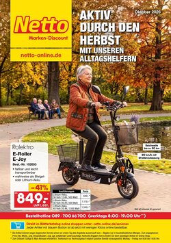 Netto Marken-Discount Prospekt (ab 01.10.2026) zum Blättern