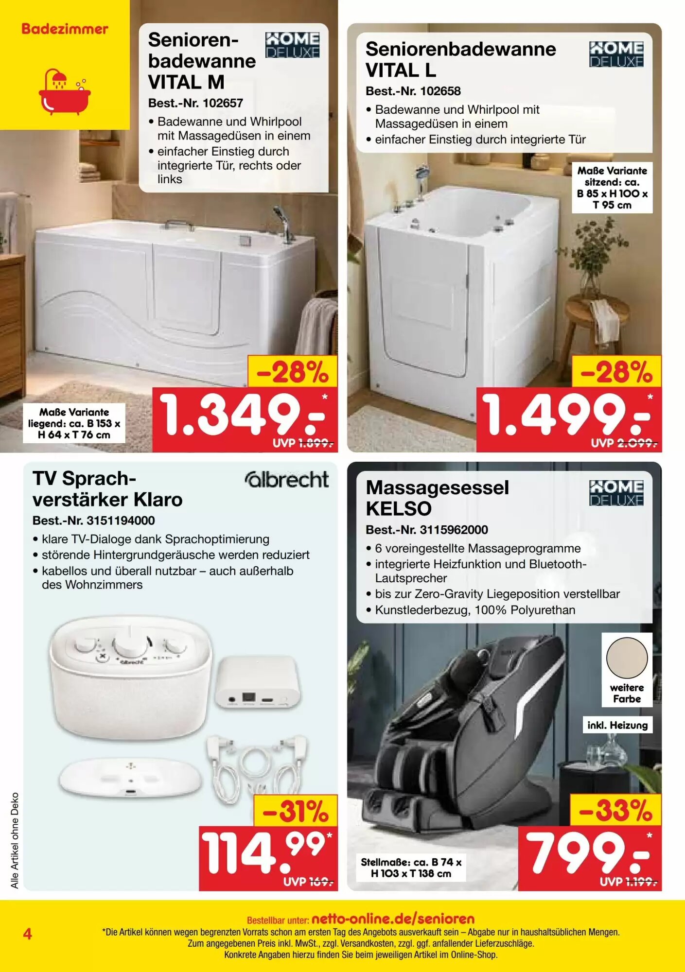 Netto Marken-Discount Prospekt (ab 01.10.2026) zum Blättern - Seite 4