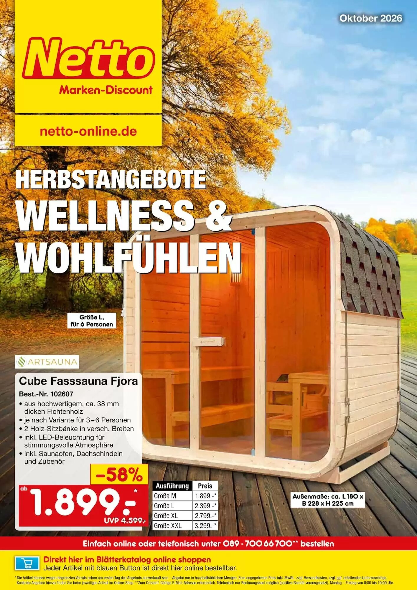 Netto Marken-Discount Prospekt (ab 01.10.2026) zum Blättern - Seite 1
