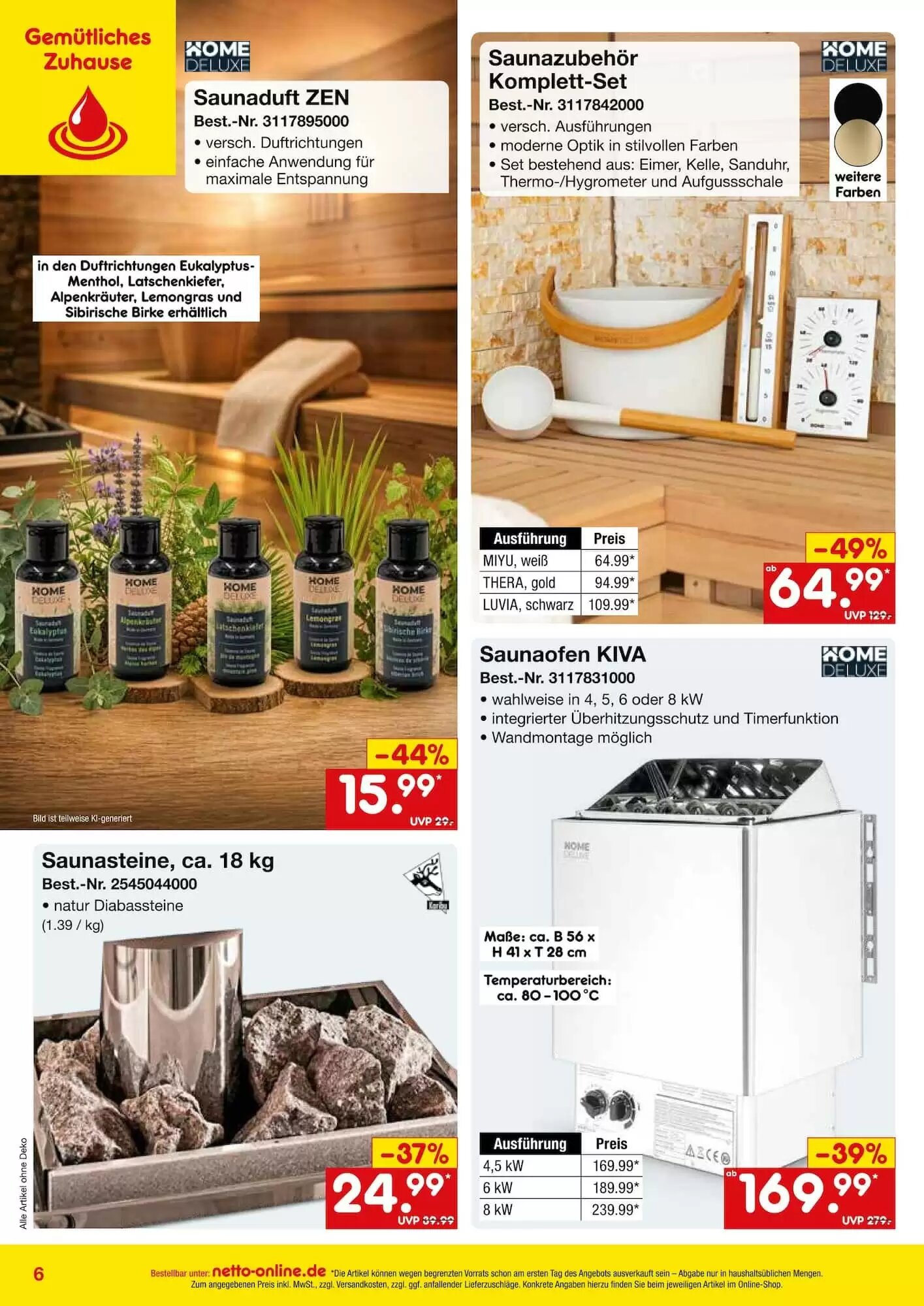 Netto Marken-Discount Prospekt (ab 01.10.2026) zum Blättern - Seite 6
