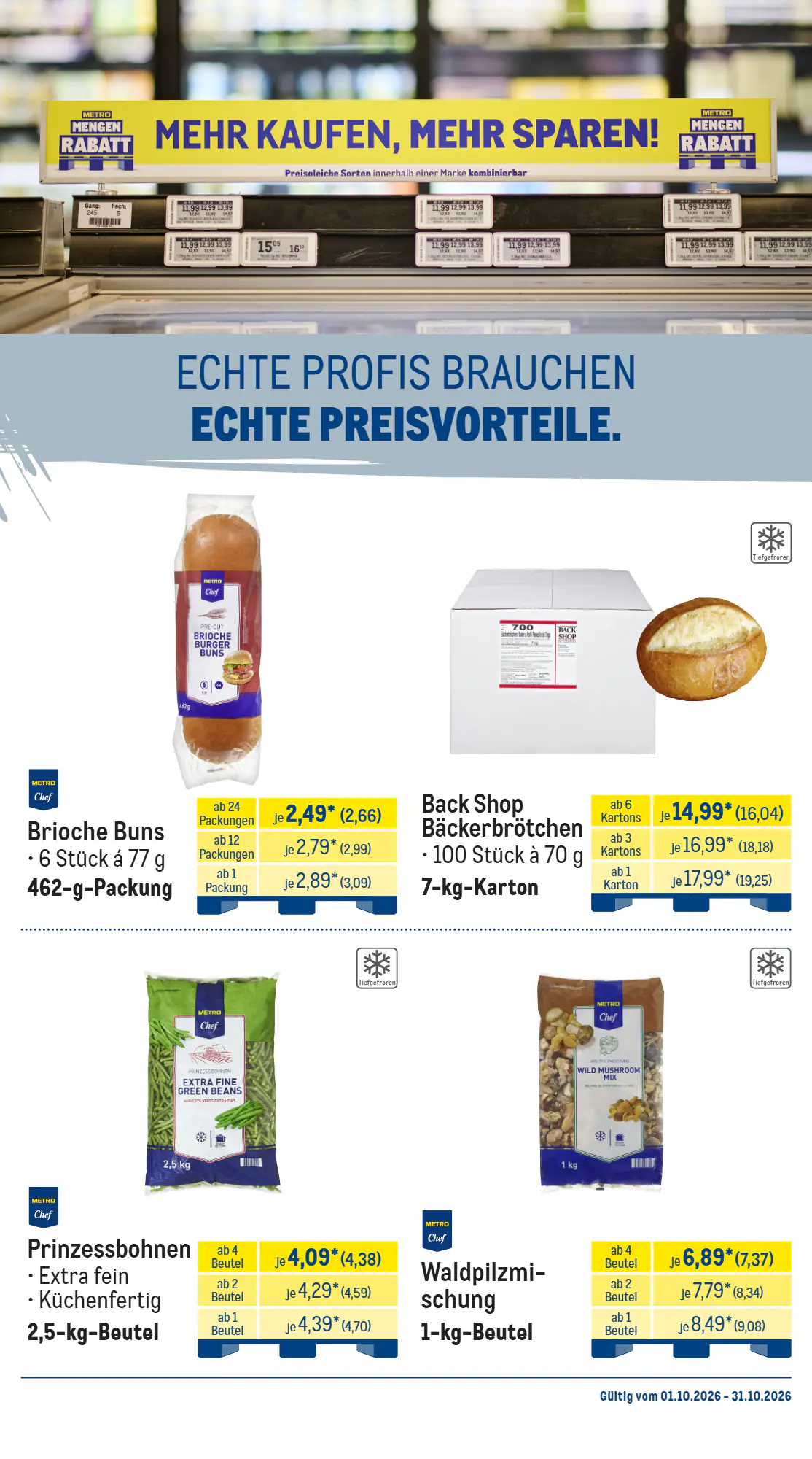 METRO Prospekt (ab 01.10.2026) zum Blättern - Seite 22