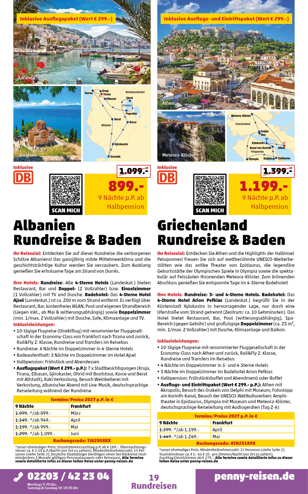 Penny Reisen Prospekt (ab 01.10.2026) zum Blättern - Seite 19