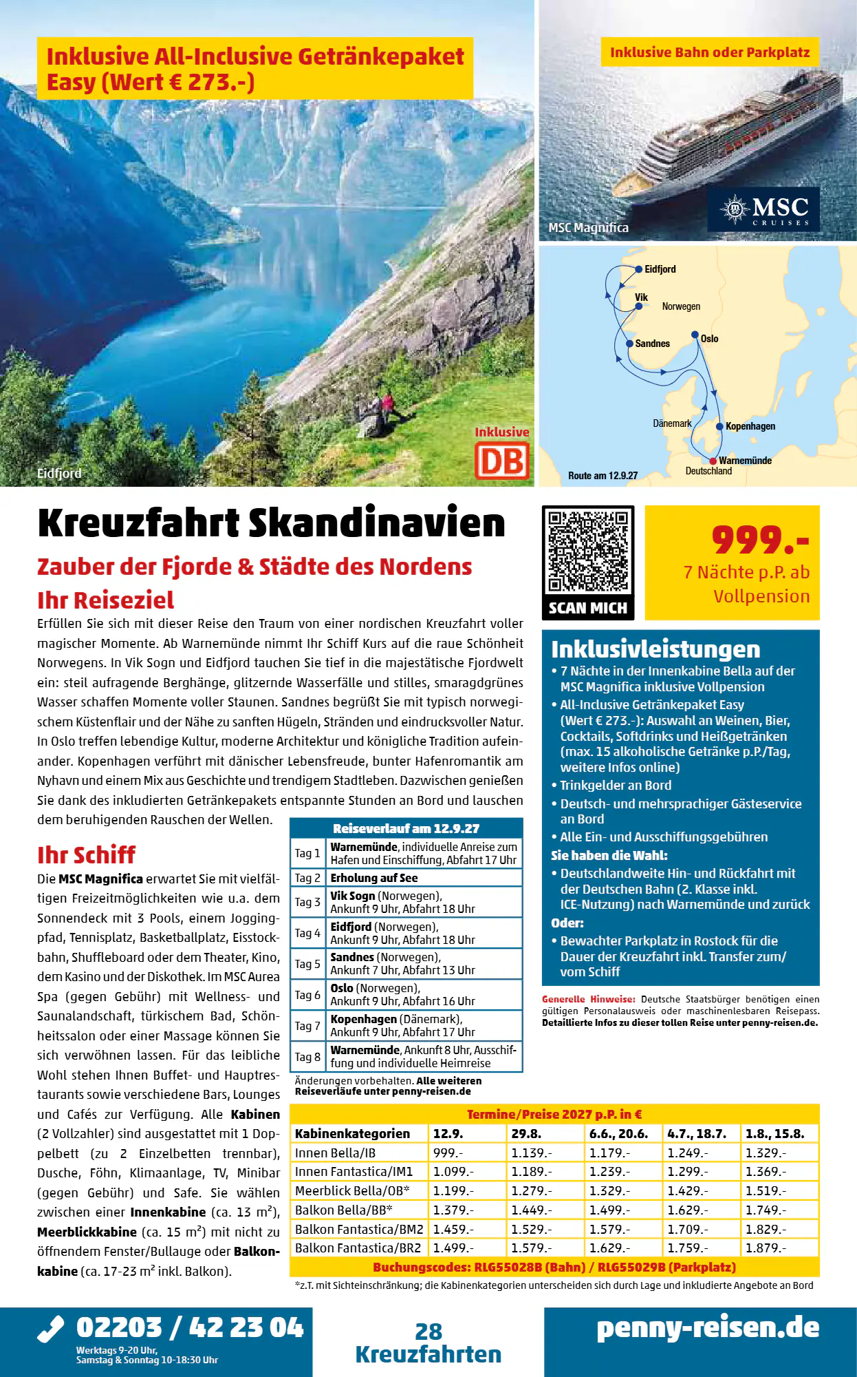 Penny Reisen Prospekt (ab 01.10.2026) zum Blättern - Seite 28