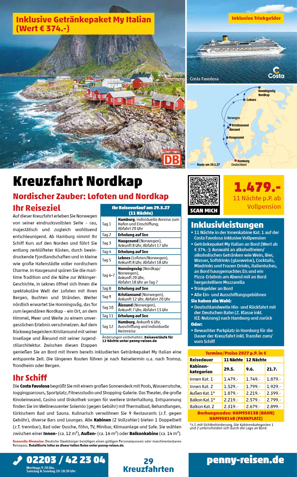 Penny Reisen Prospekt (ab 01.10.2026) zum Blättern - Seite 29