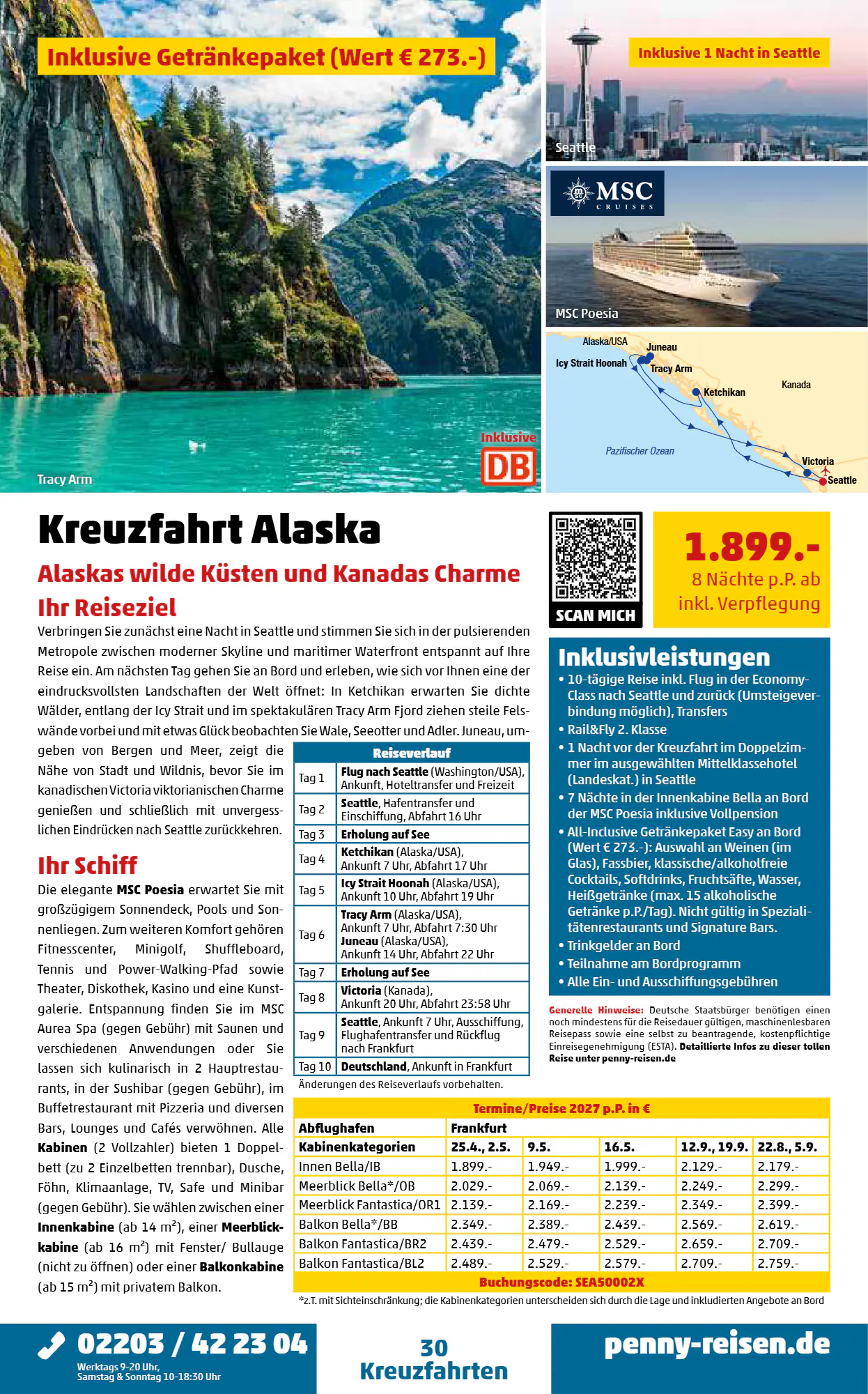 Penny Reisen Prospekt (ab 01.10.2026) zum Blättern - Seite 30