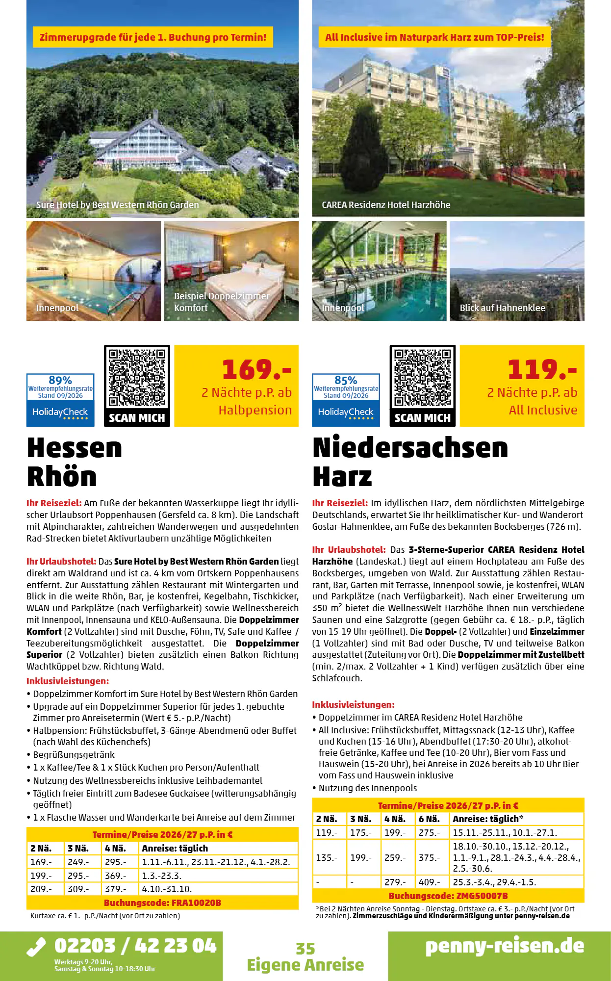 Penny Reisen Prospekt (ab 01.10.2026) zum Blättern - Seite 35