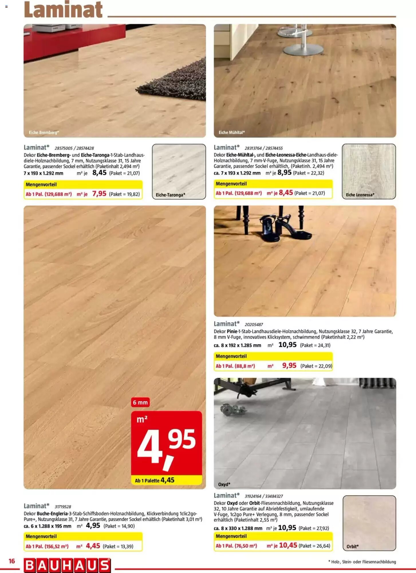 Bauhaus Prospekt (ab 02.10.2026) zum Blättern - Seite 16