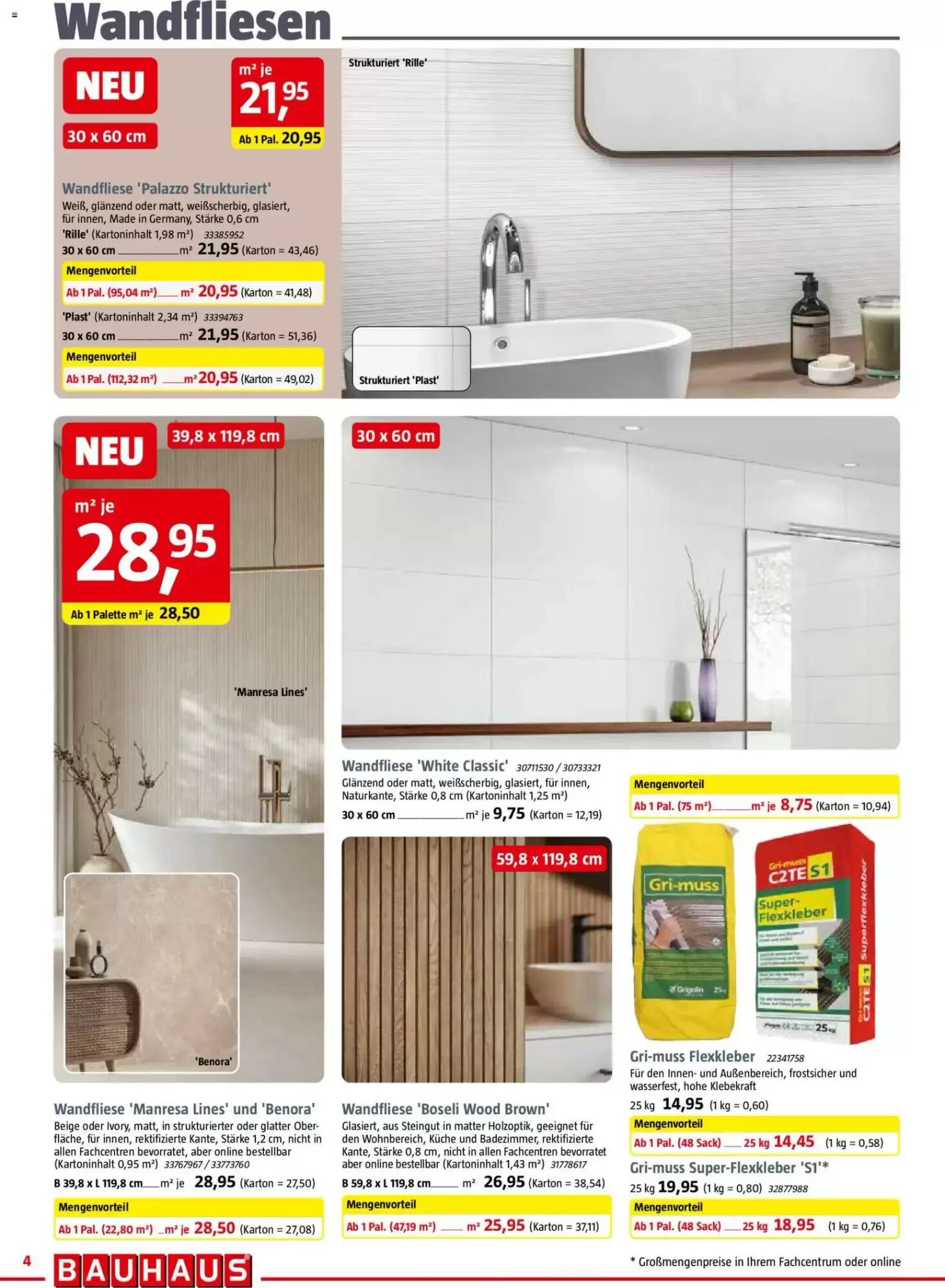 Bauhaus Prospekt (ab 02.10.2026) zum Blättern - Seite 4