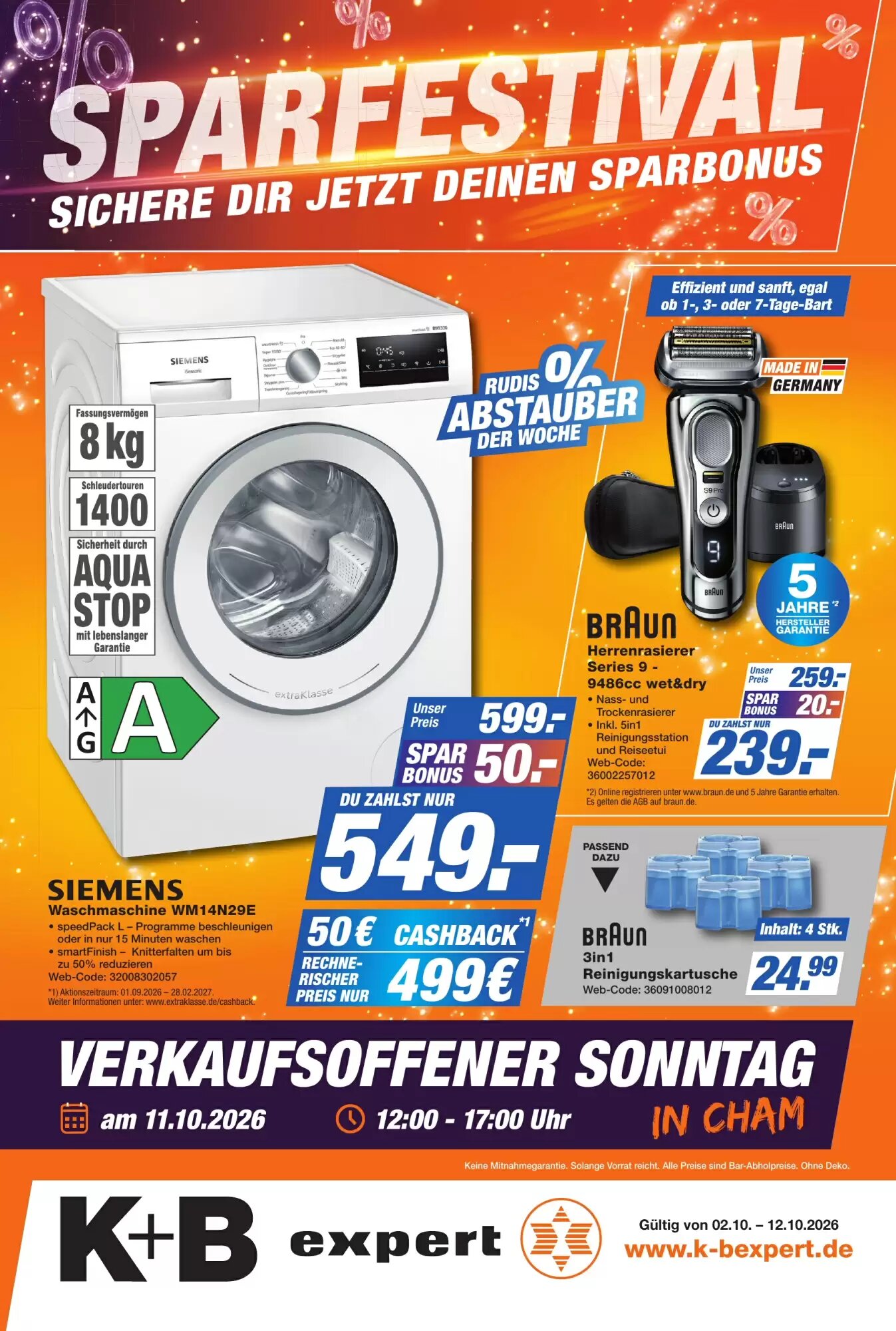 K+B Expert Prospekt (ab 02.10.2026) zum Blättern - Seite 1
