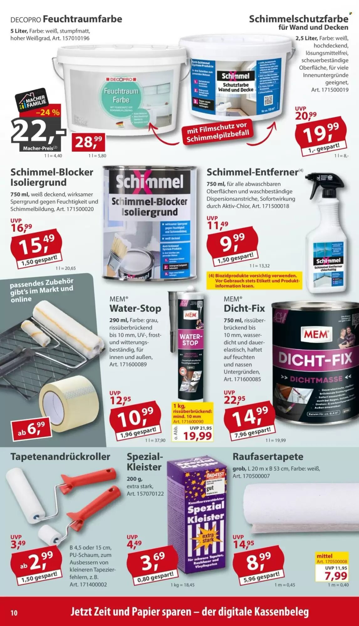 Sonderpreis Baumarkt Prospekt (ab 03.10.2026) zum Blättern - Seite 10