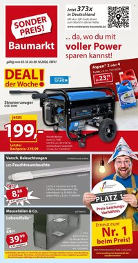 Sonderpreis Baumarkt Prospekt (ab 03.10.2026) zum Blättern
