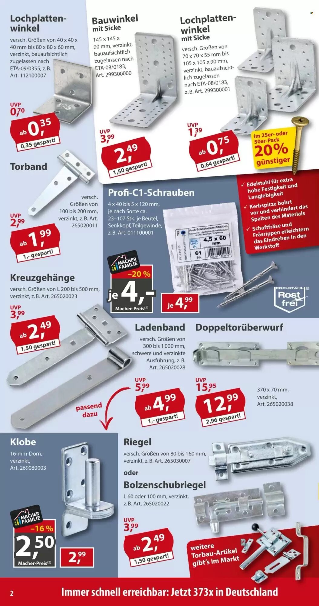 Sonderpreis Baumarkt Prospekt (ab 03.10.2026) zum Blättern - Seite 2
