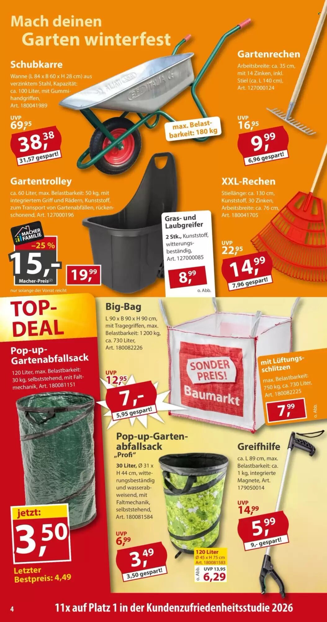 Sonderpreis Baumarkt Prospekt (ab 03.10.2026) zum Blättern - Seite 4