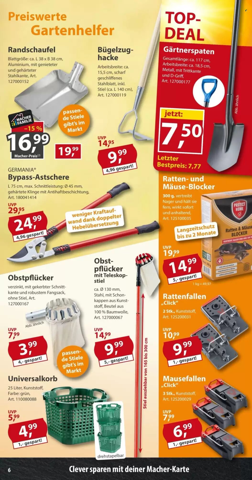 Sonderpreis Baumarkt Prospekt (ab 03.10.2026) zum Blättern - Seite 6