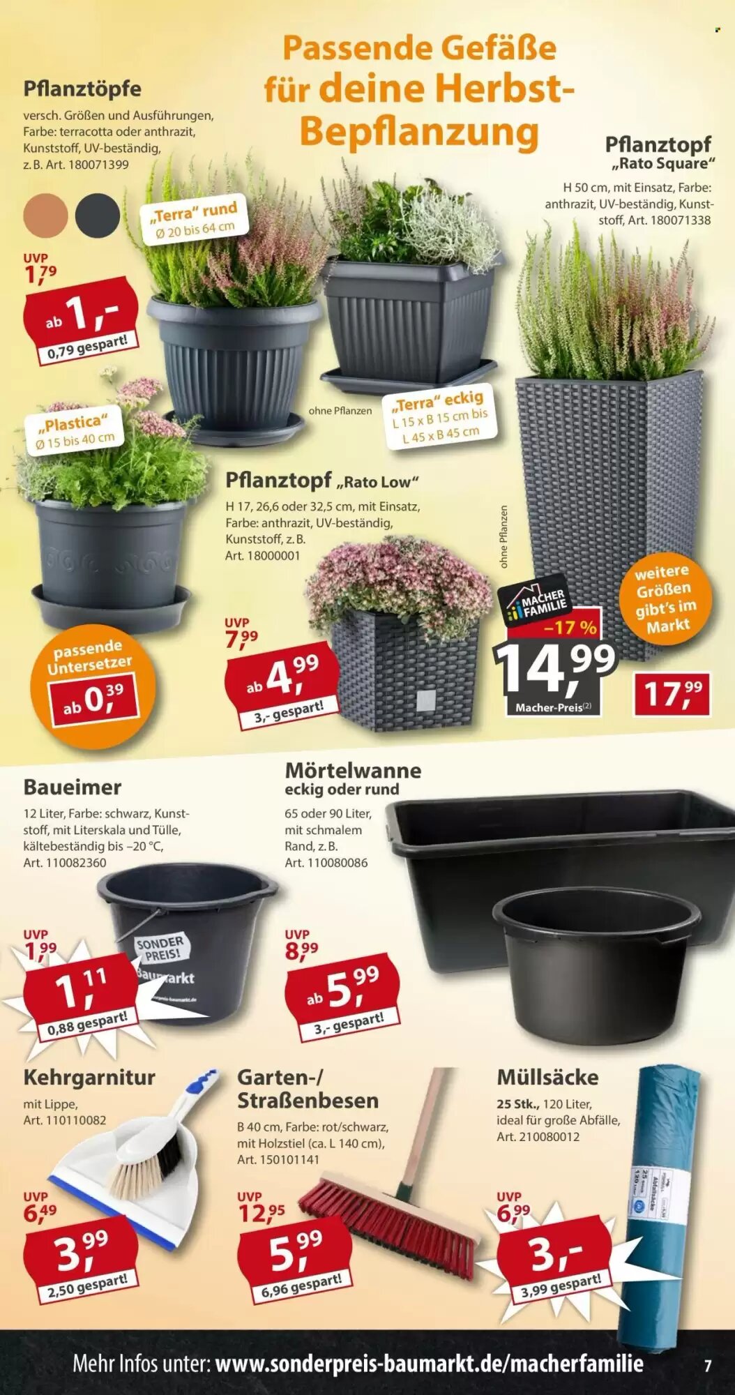 Sonderpreis Baumarkt Prospekt (ab 03.10.2026) zum Blättern - Seite 7