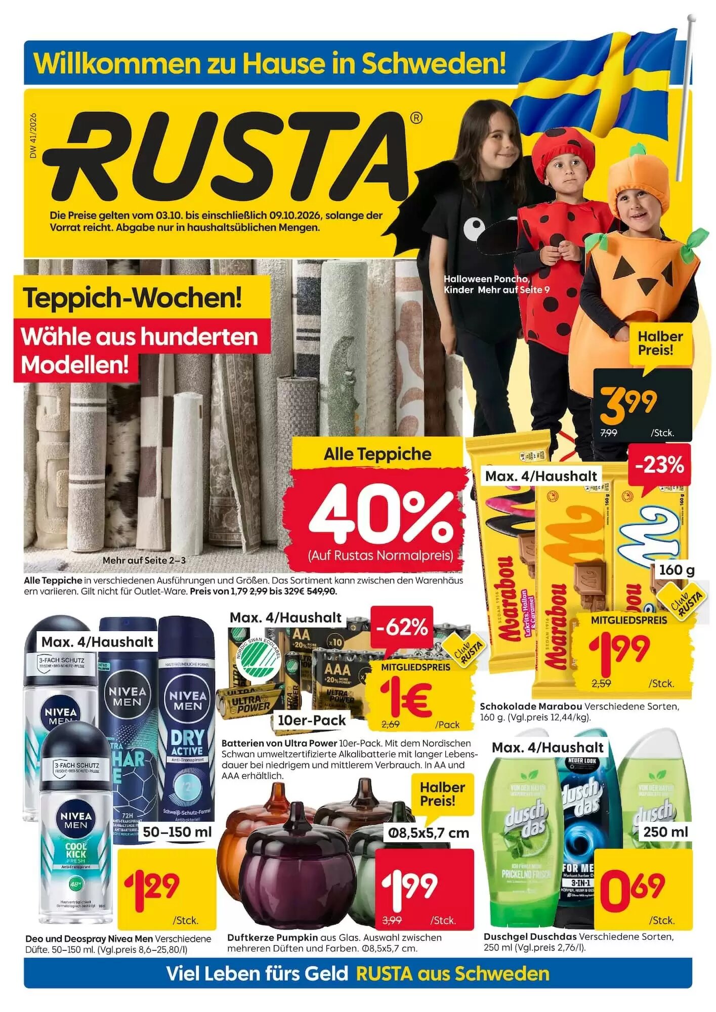 Rusta Prospekt (ab 03.10.2026) zum Blättern - Seite 1