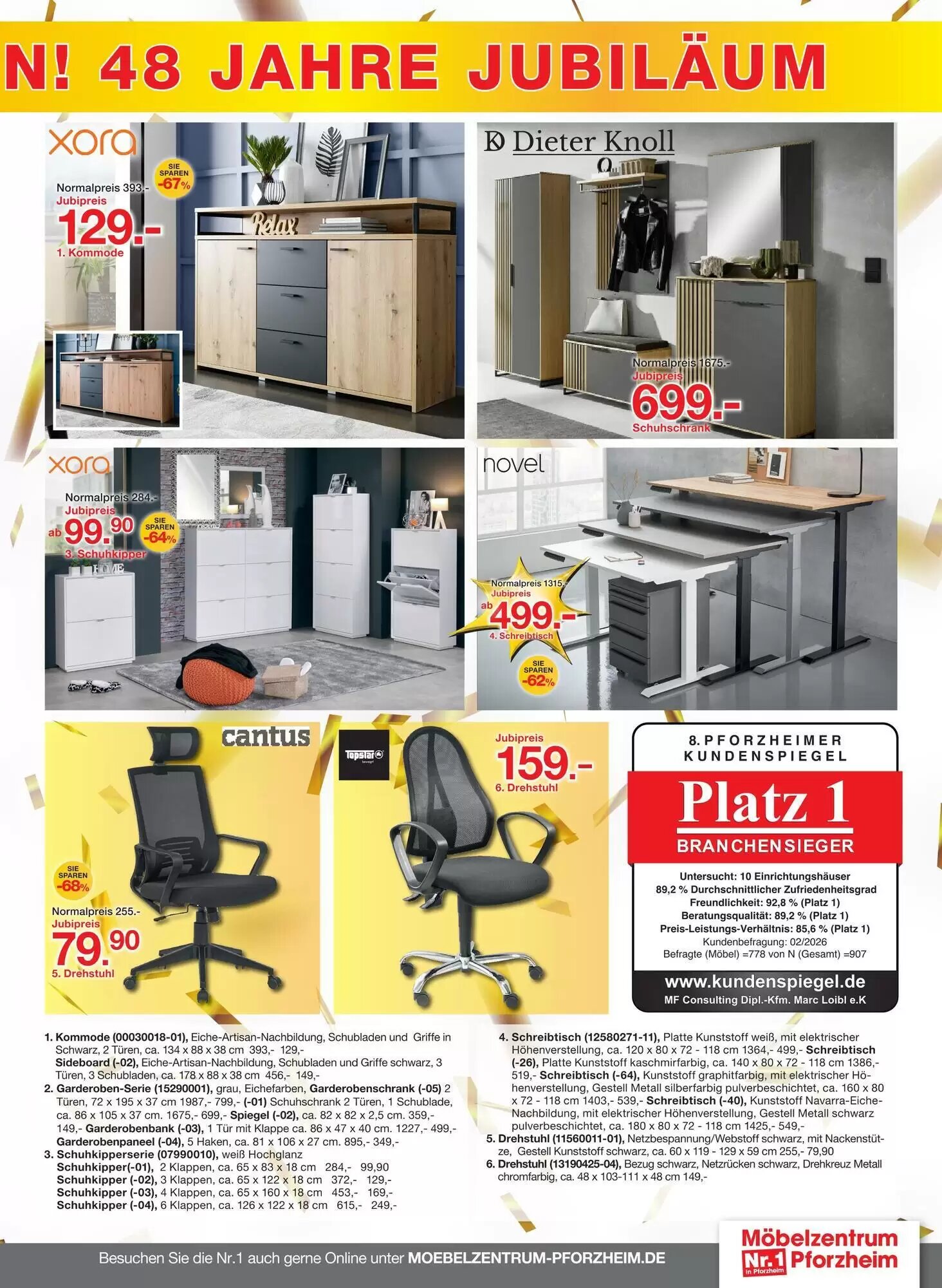Möbelzentrum Pforzheim Prospekt (ab 03.10.2026) zum Blättern - Seite 11
