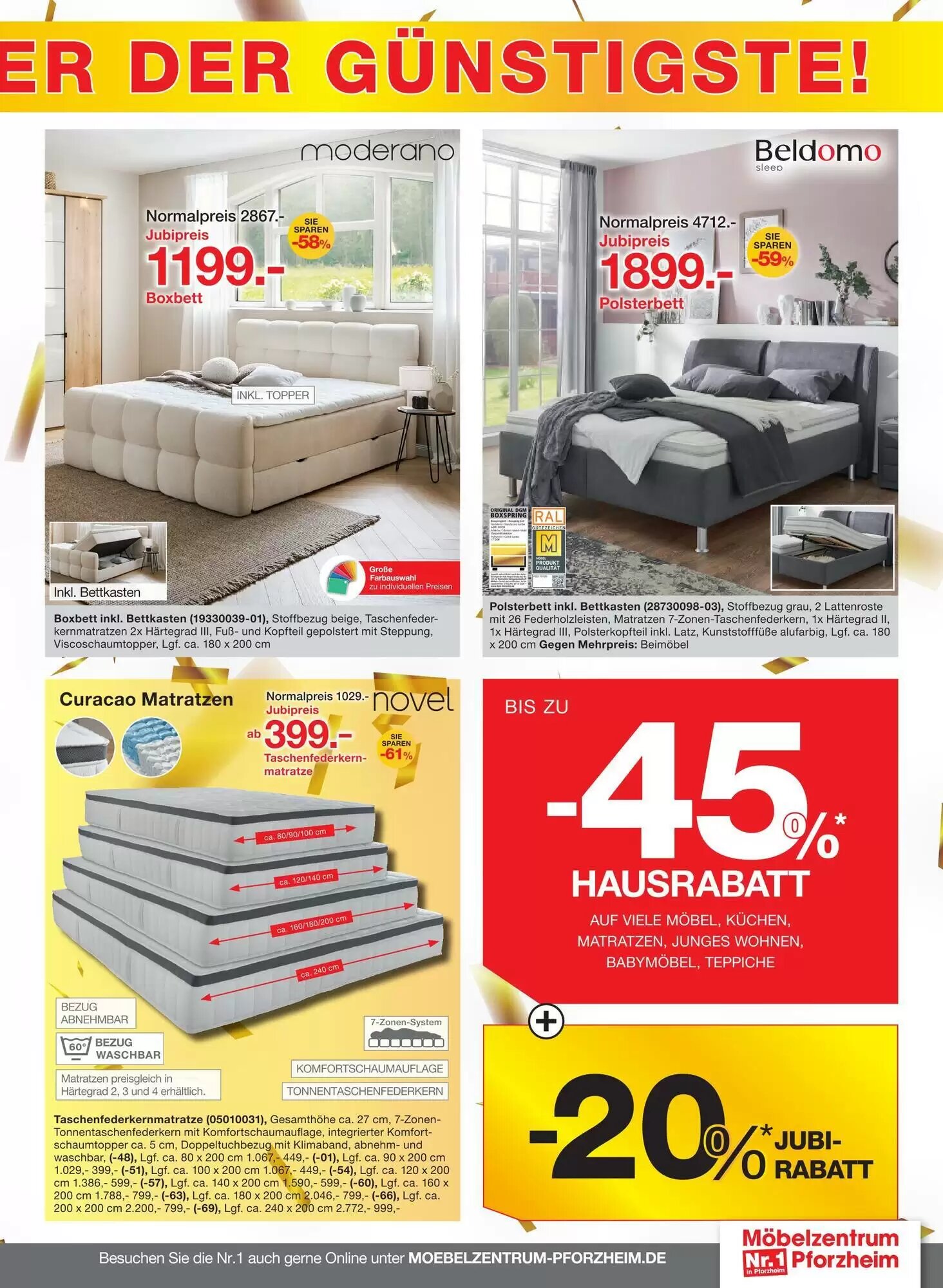 Möbelzentrum Pforzheim Prospekt (ab 03.10.2026) zum Blättern - Seite 9