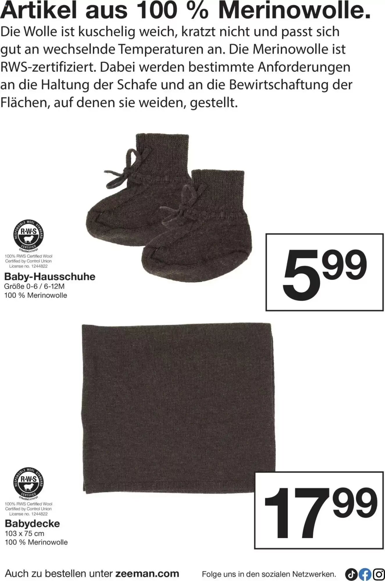 Zeeman Prospekt (ab 03.10.2026) zum Blättern - Seite 8