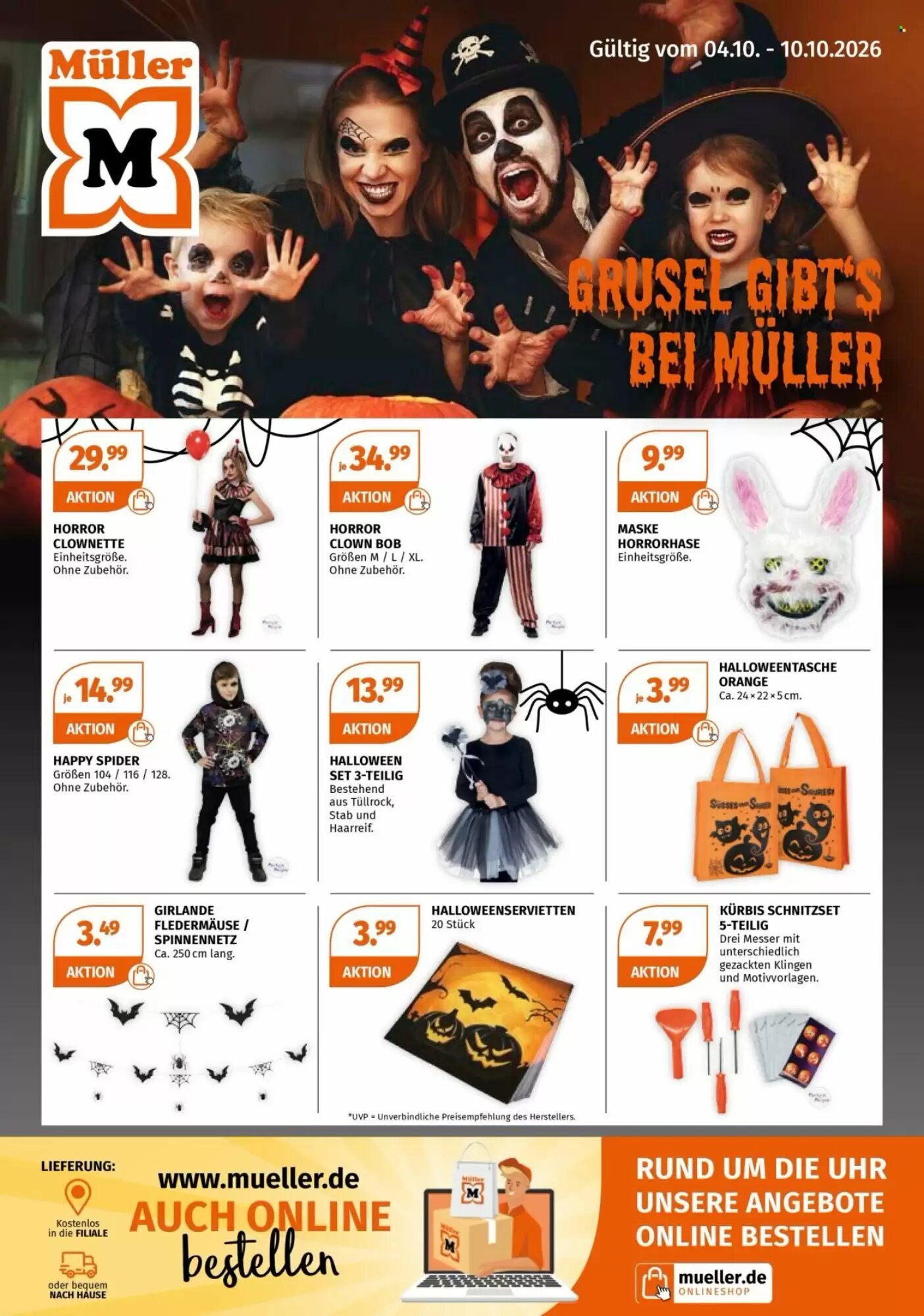Müller Prospekt (ab 04.10.2026) zum Blättern - Seite 1