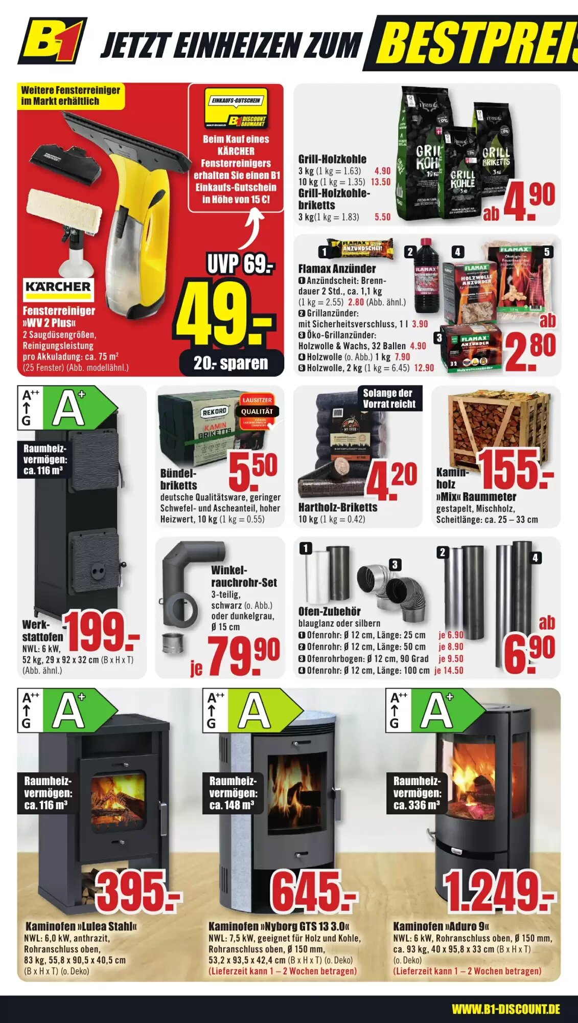 B1 Discount Baumarkt Prospekt (ab 04.10.2026) zum Blättern - Seite 6