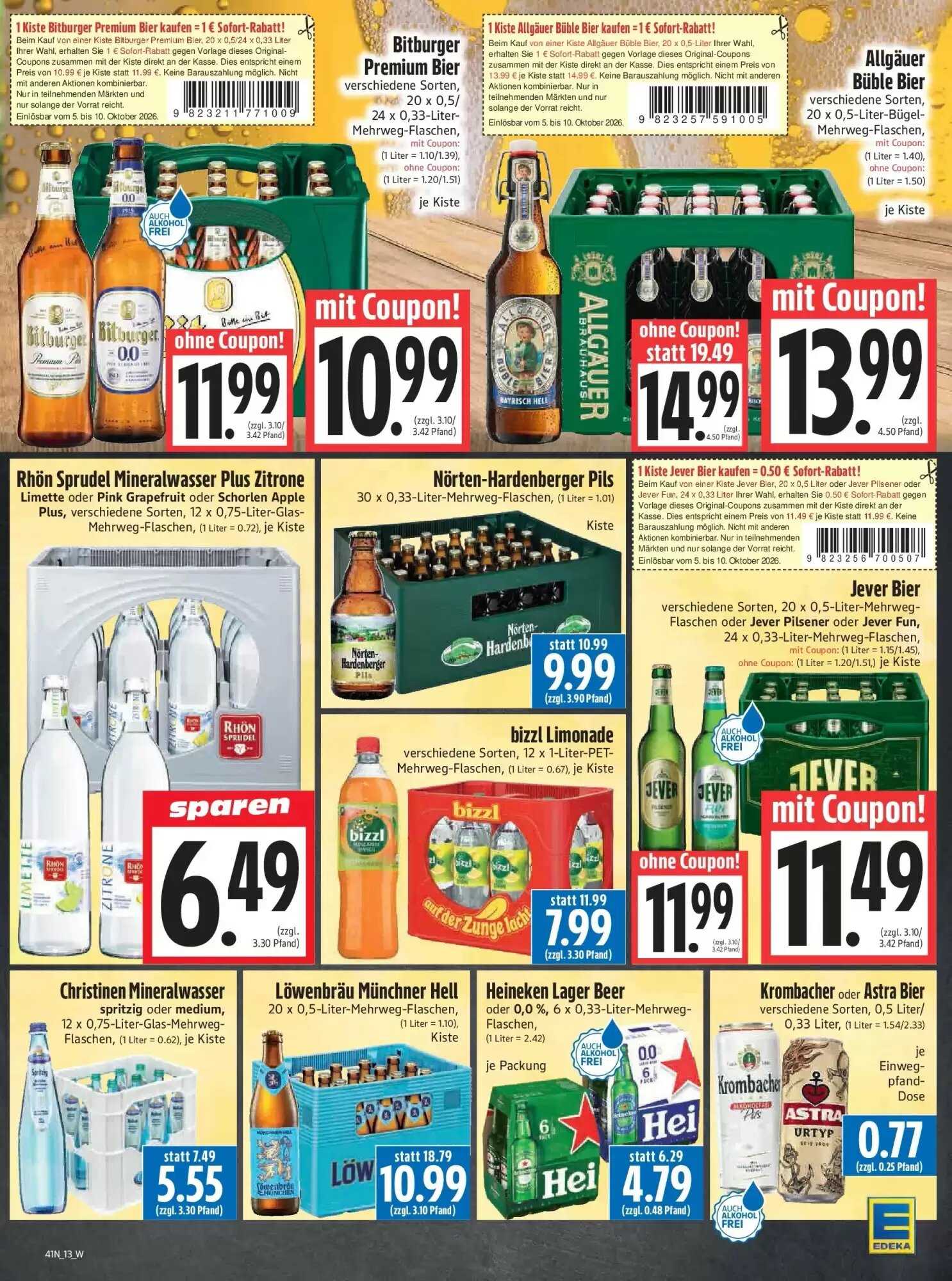EDEKA Hahner Prospekt (ab 04.10.2026) zum Blättern - Seite 15