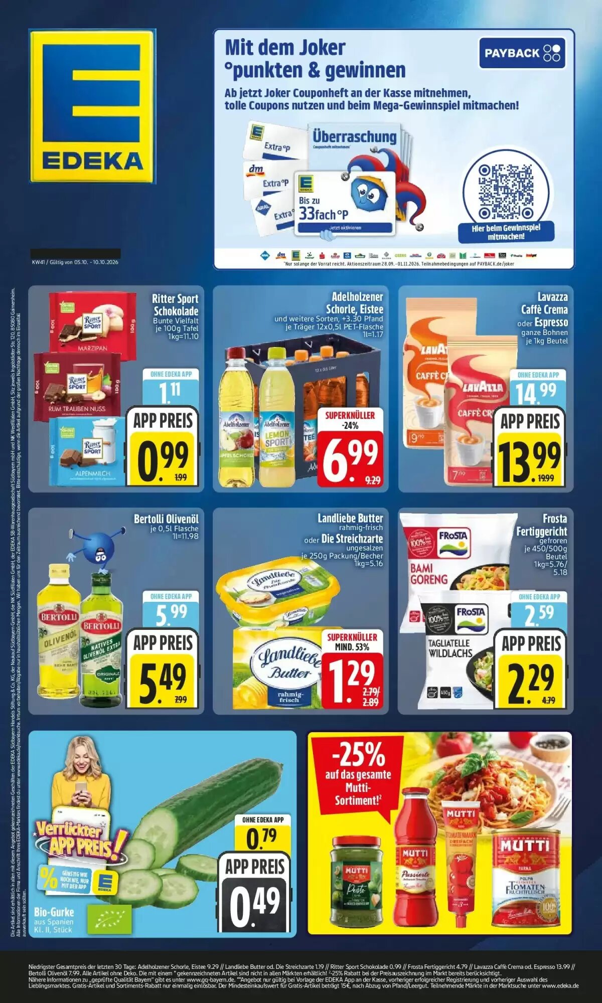 Edeka Xpress Prospekt (ab 04.10.2026) zum Blättern - Seite 1