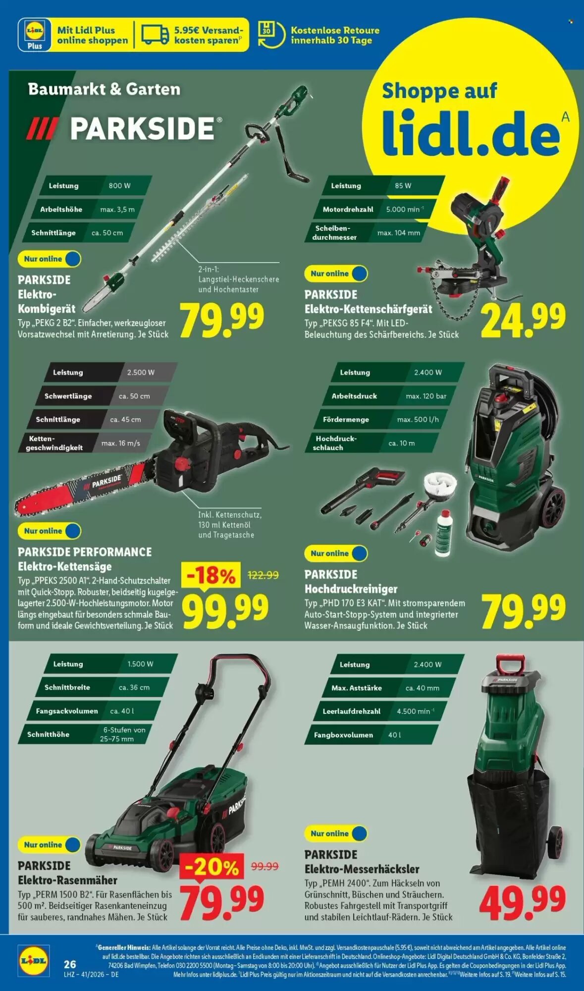 Lidl Prospekt (ab 05.10.2026) zum Blättern - Seite 20