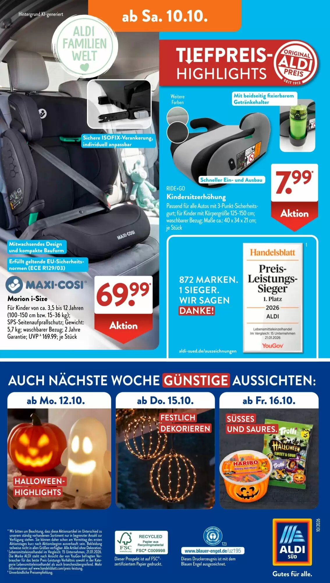 Aldi Süd Prospekt (ab 05.10.2026) zum Blättern - Seite 16
